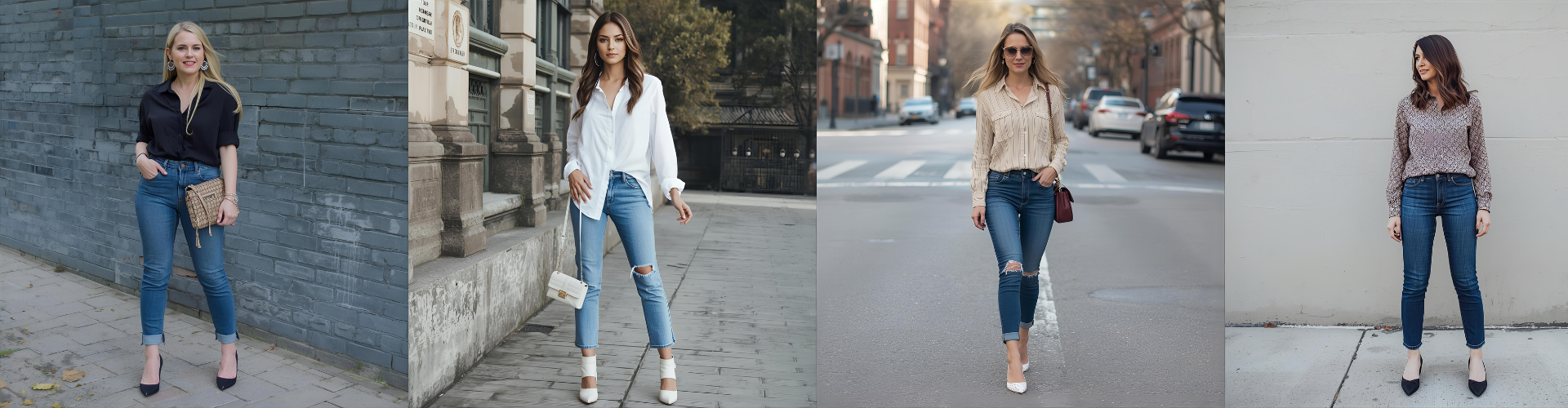 Comment porter une chemise avec un jean femme : looks tendance et astuces