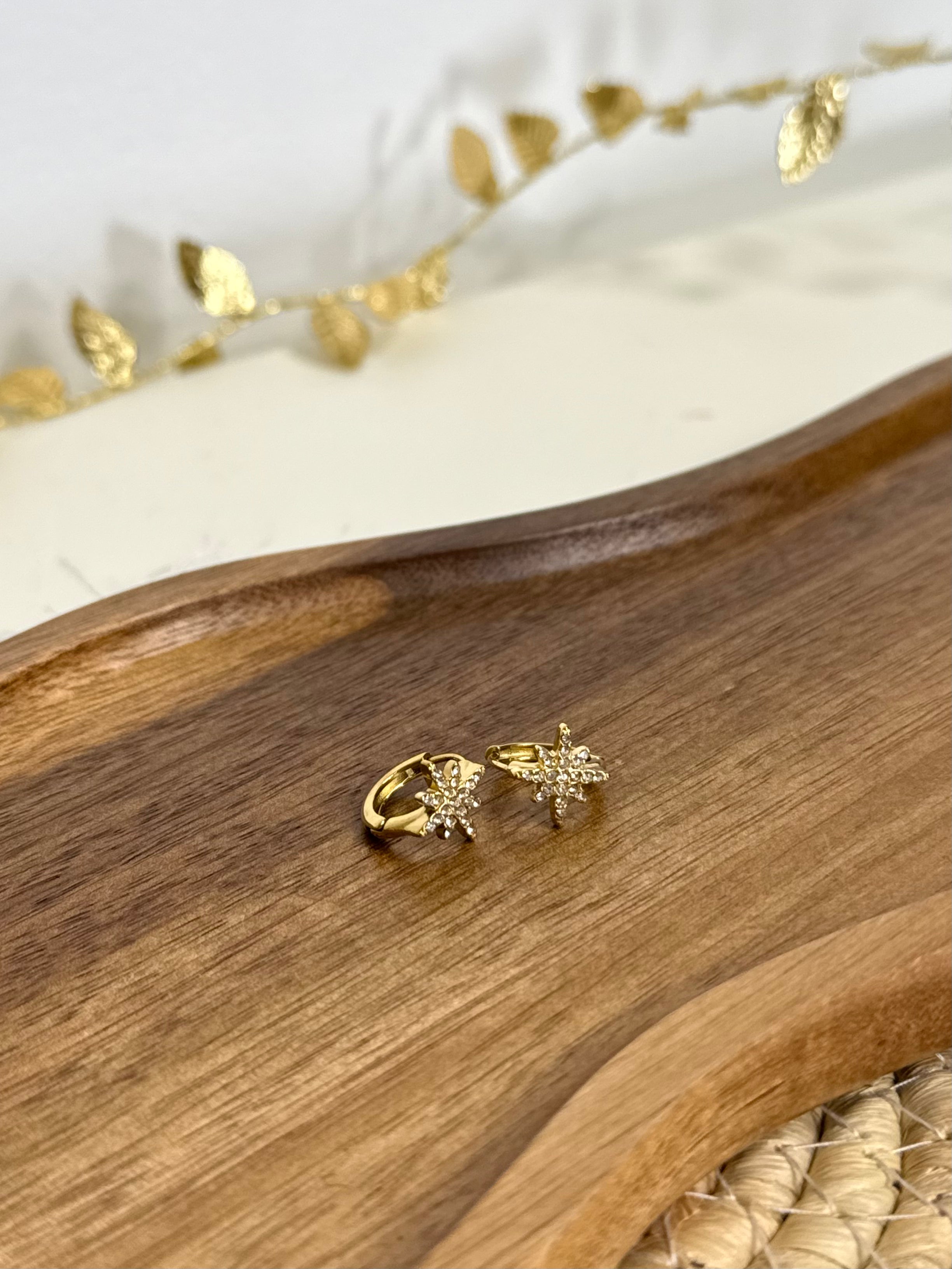 boucle d'oreille Boucles d'oreilles Camélia dsclothes