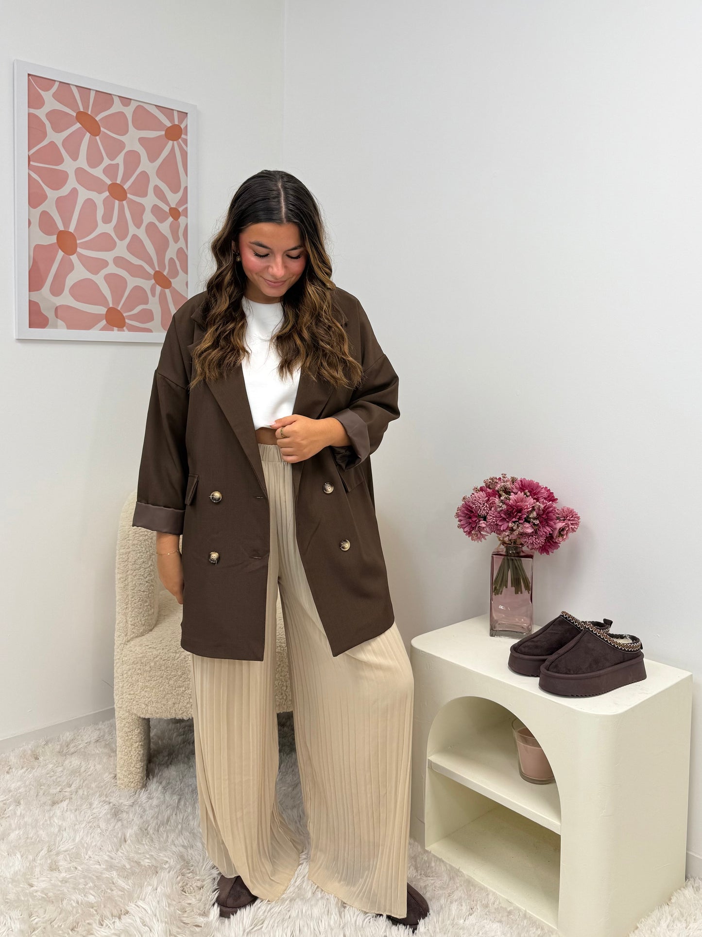 Veste blazer oversize (plusieurs coloris)