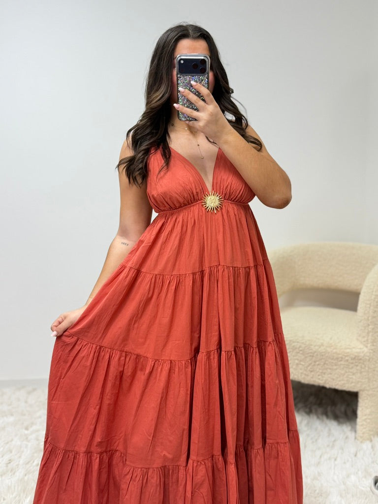 robe Robe ÉLODIE terracotta dsclothes