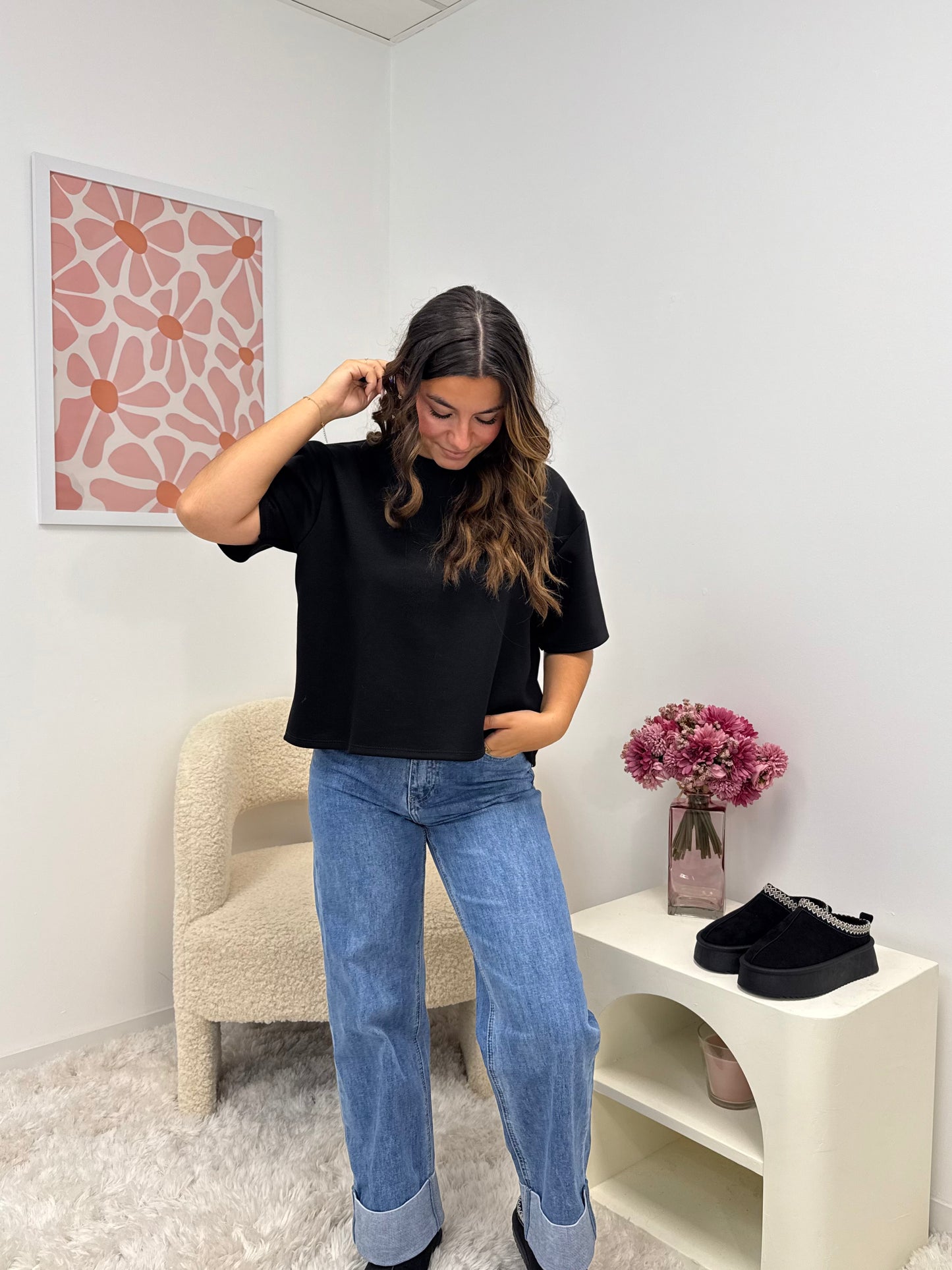 t-shirt basic noir