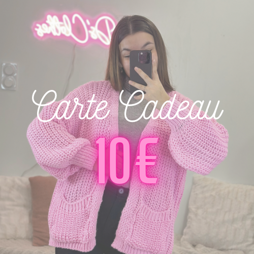 Carte cadeau 10€