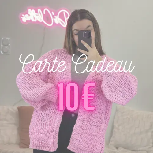 Carte cadeau 10€ dsclothes