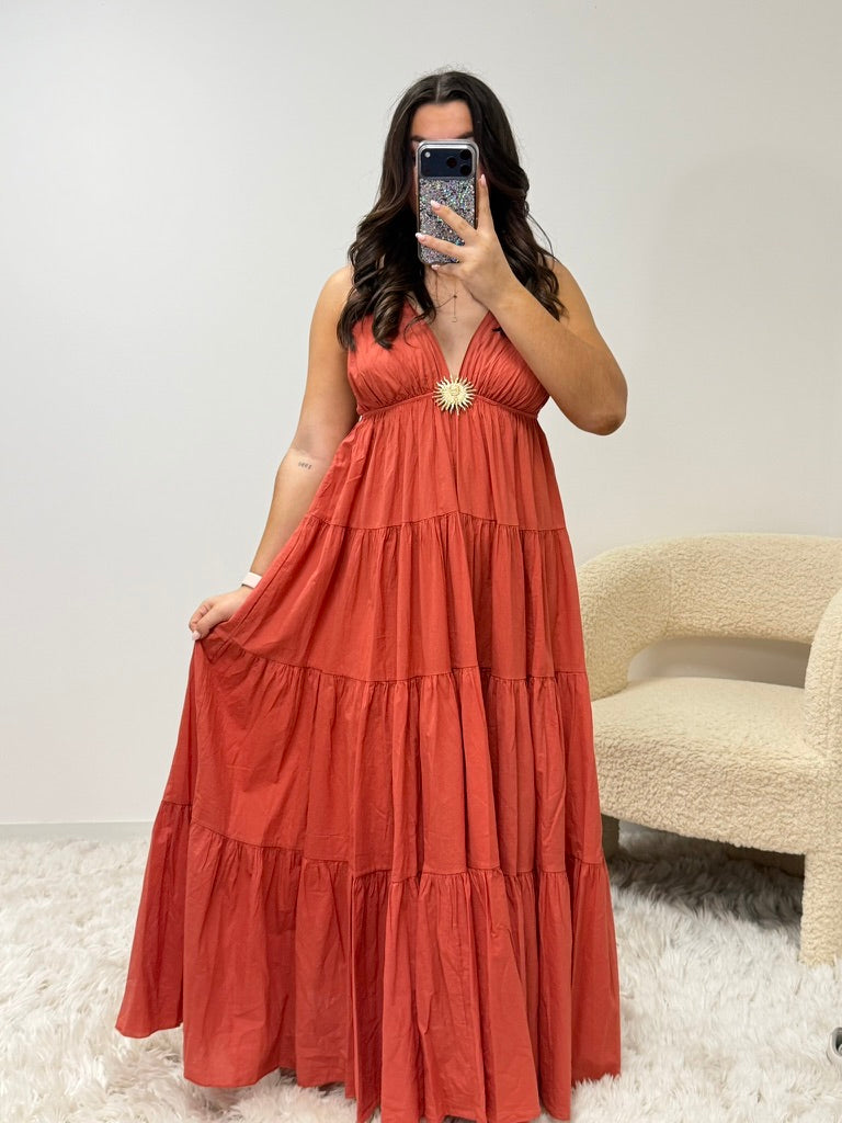 robe Robe ÉLODIE terracotta dsclothes