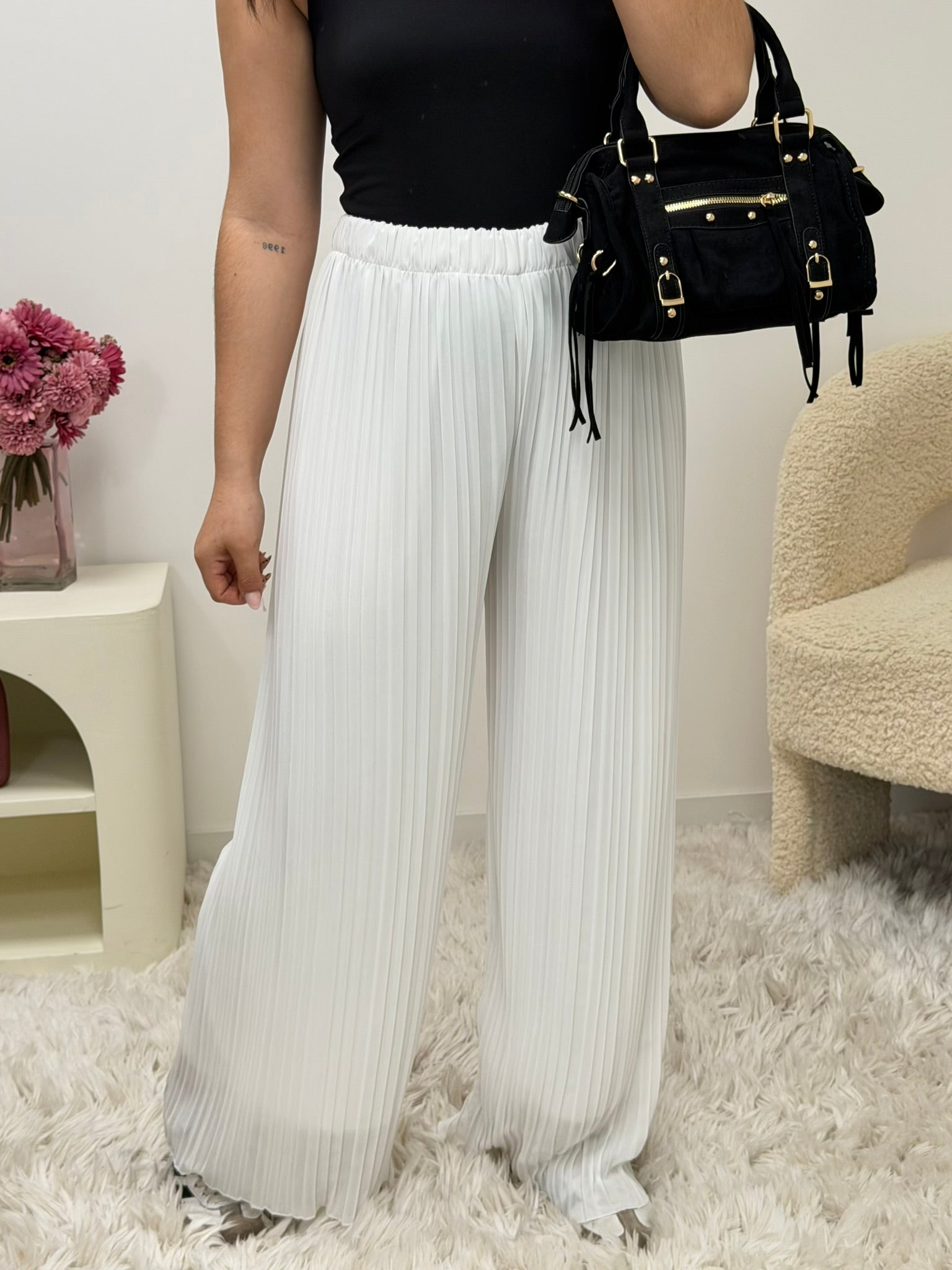 pantalon pantalon ROMY blanc dsclothes