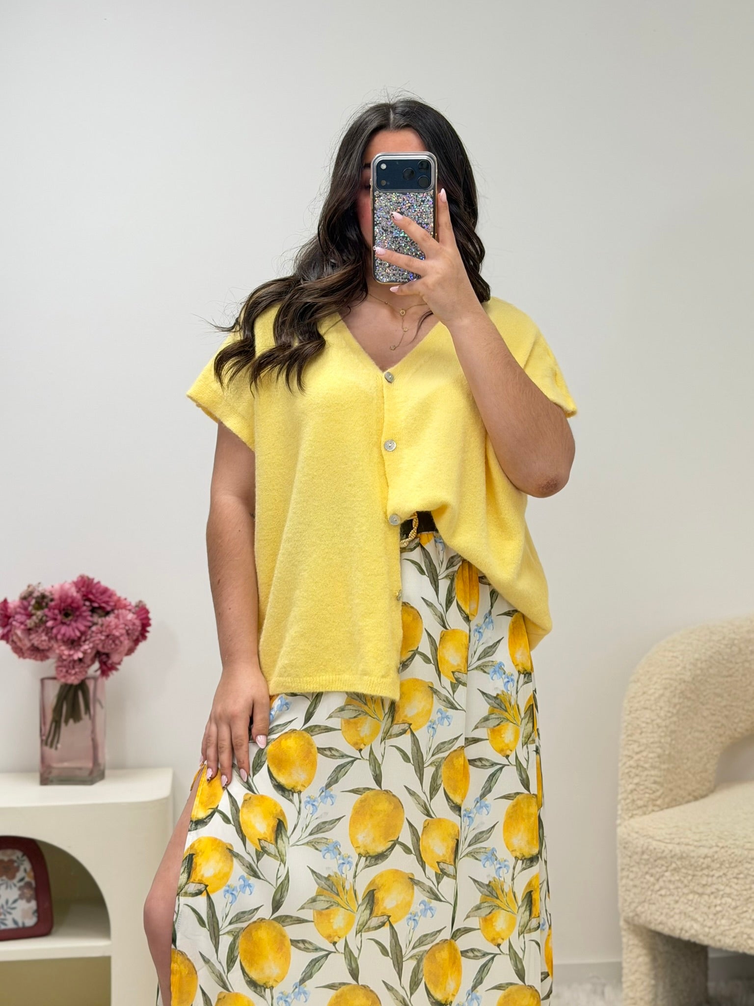 gilet Gilet ALYA jaune dsclothes