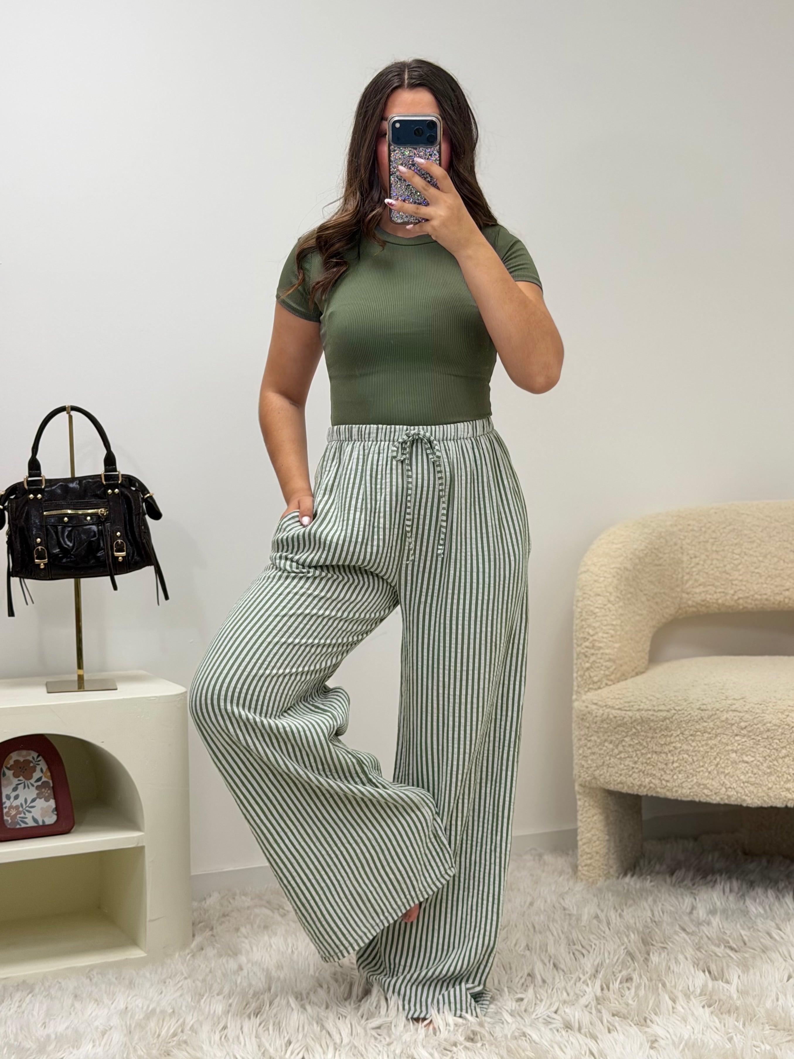Pantalon SANDY kaki dsclothes