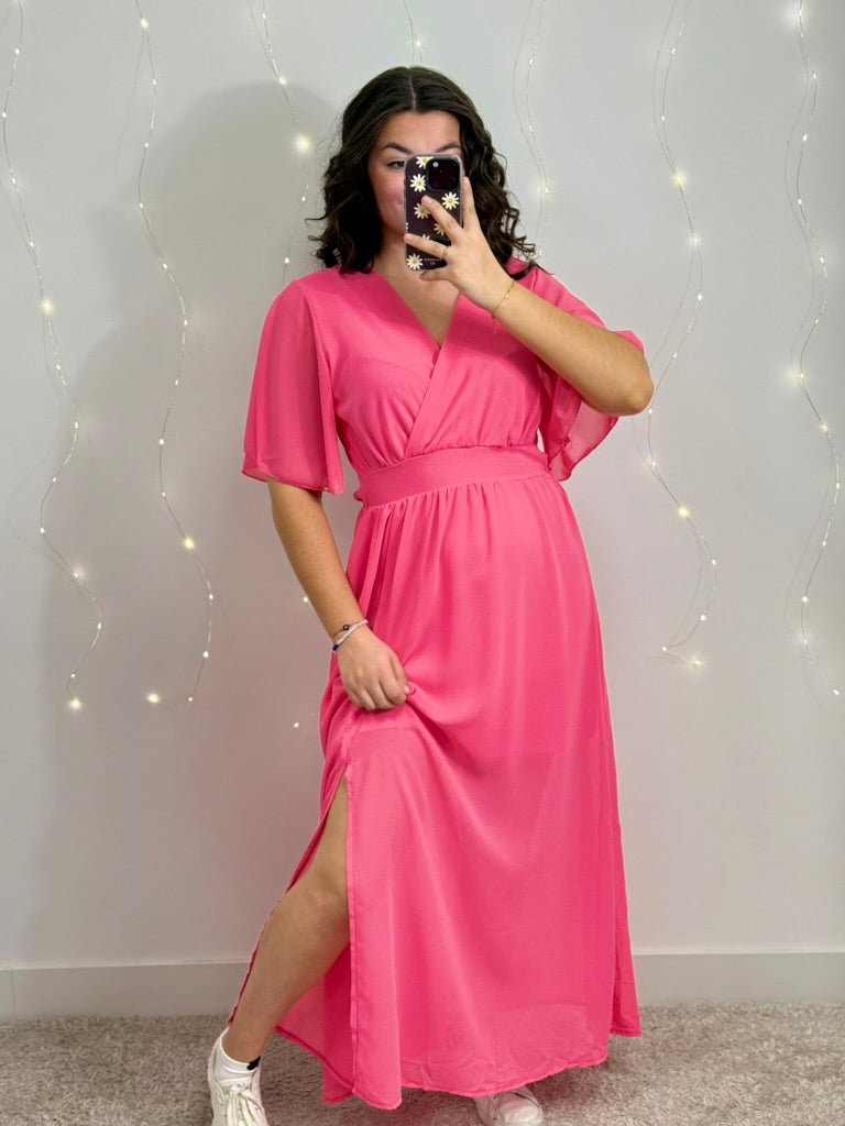 robe ERICA fushia dsclothes