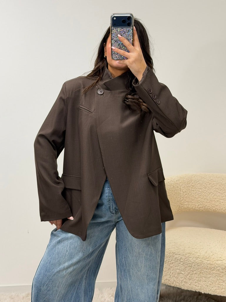 blazer Blazer TYFENN marron dsclothes