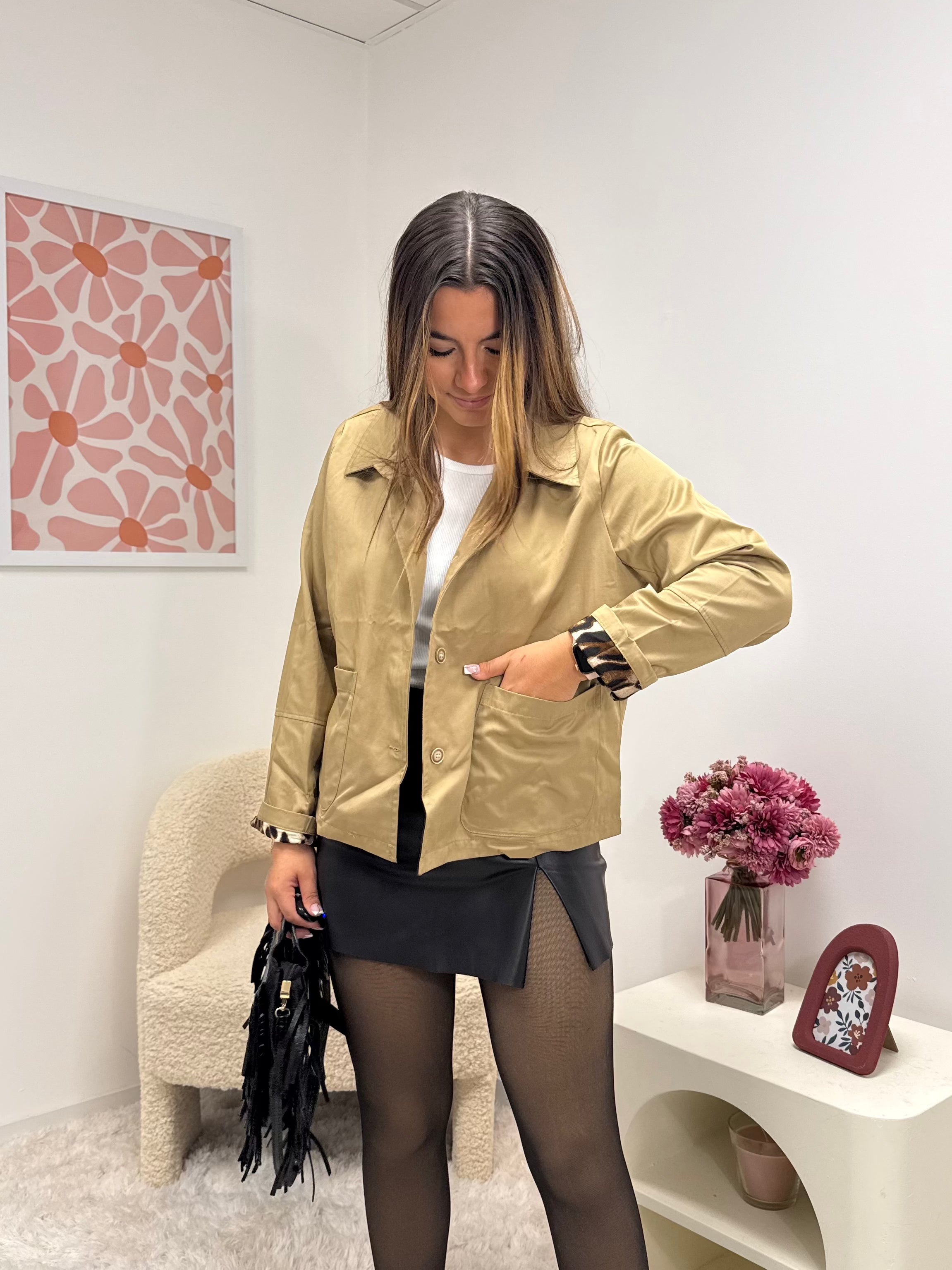 veste Trench court dsclothes