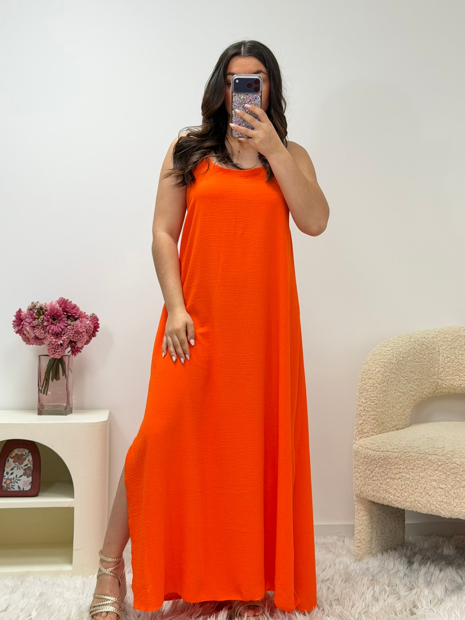 robe Robe LÉANE orange dsclothes