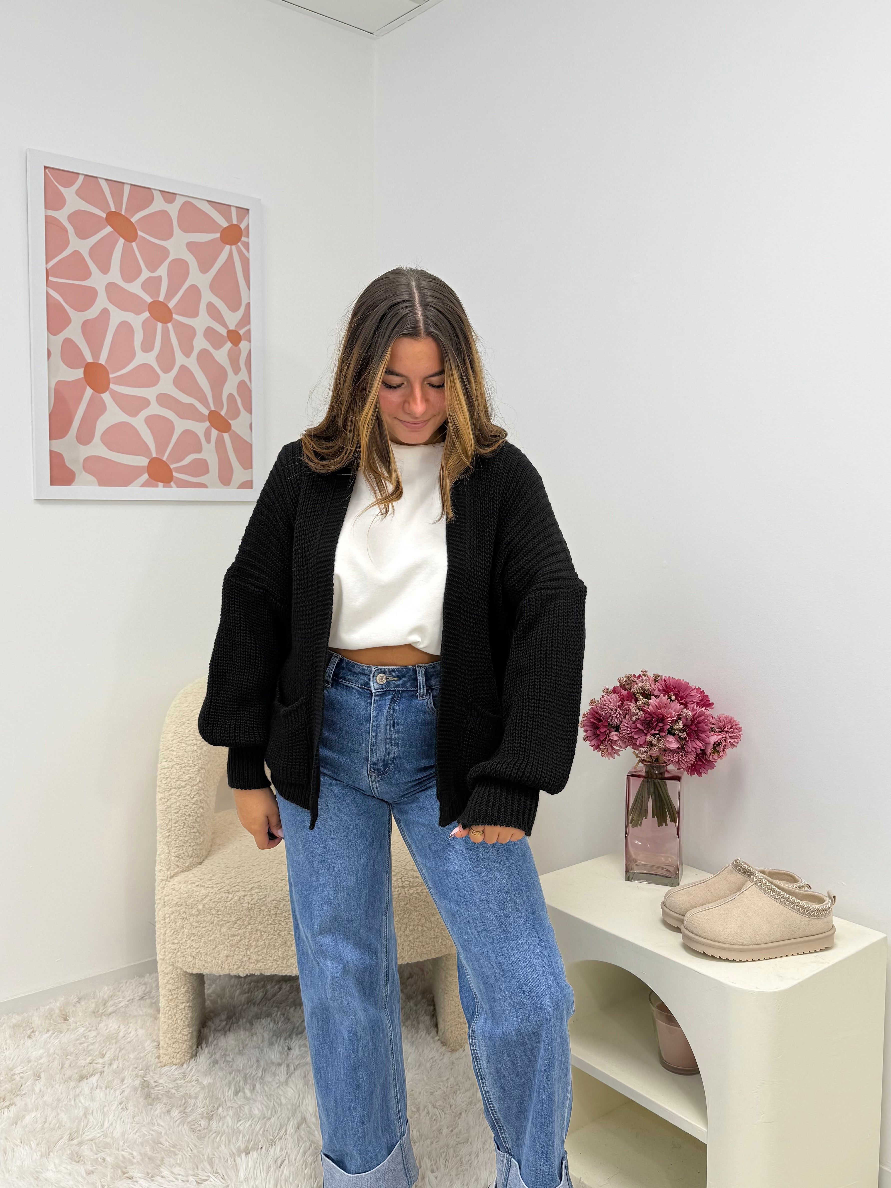 Gilet en maille New York (plusieurs coloris)