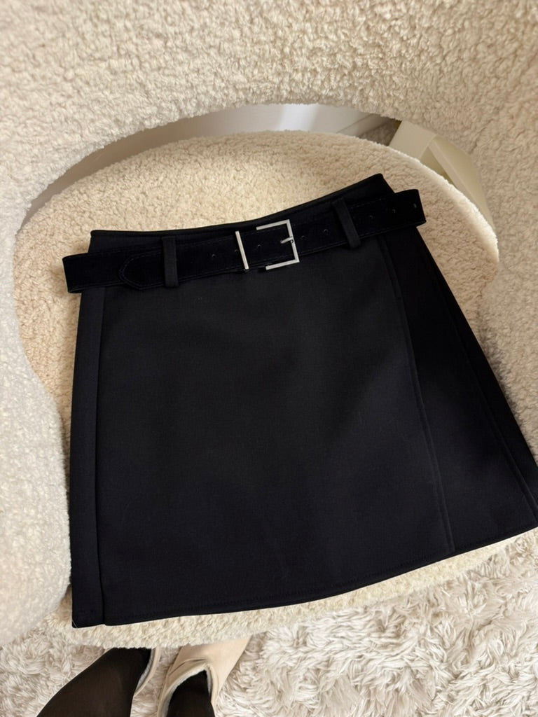 jupe short Jupe-short noir dsclothes