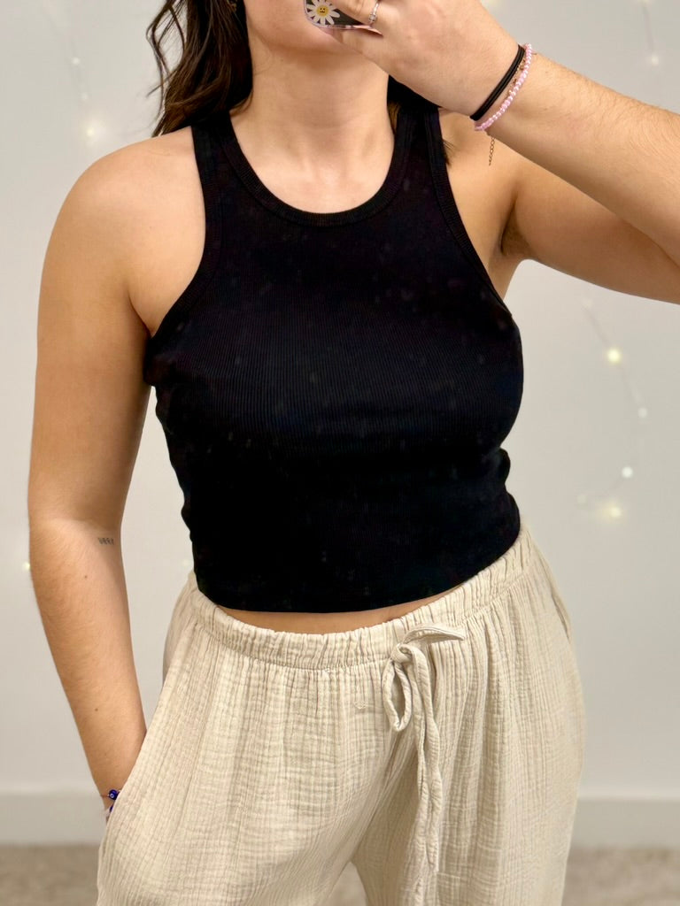 debardeur JULIE noir dsclothes