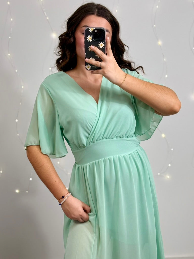 robe ERICA vert d'eau dsclothes