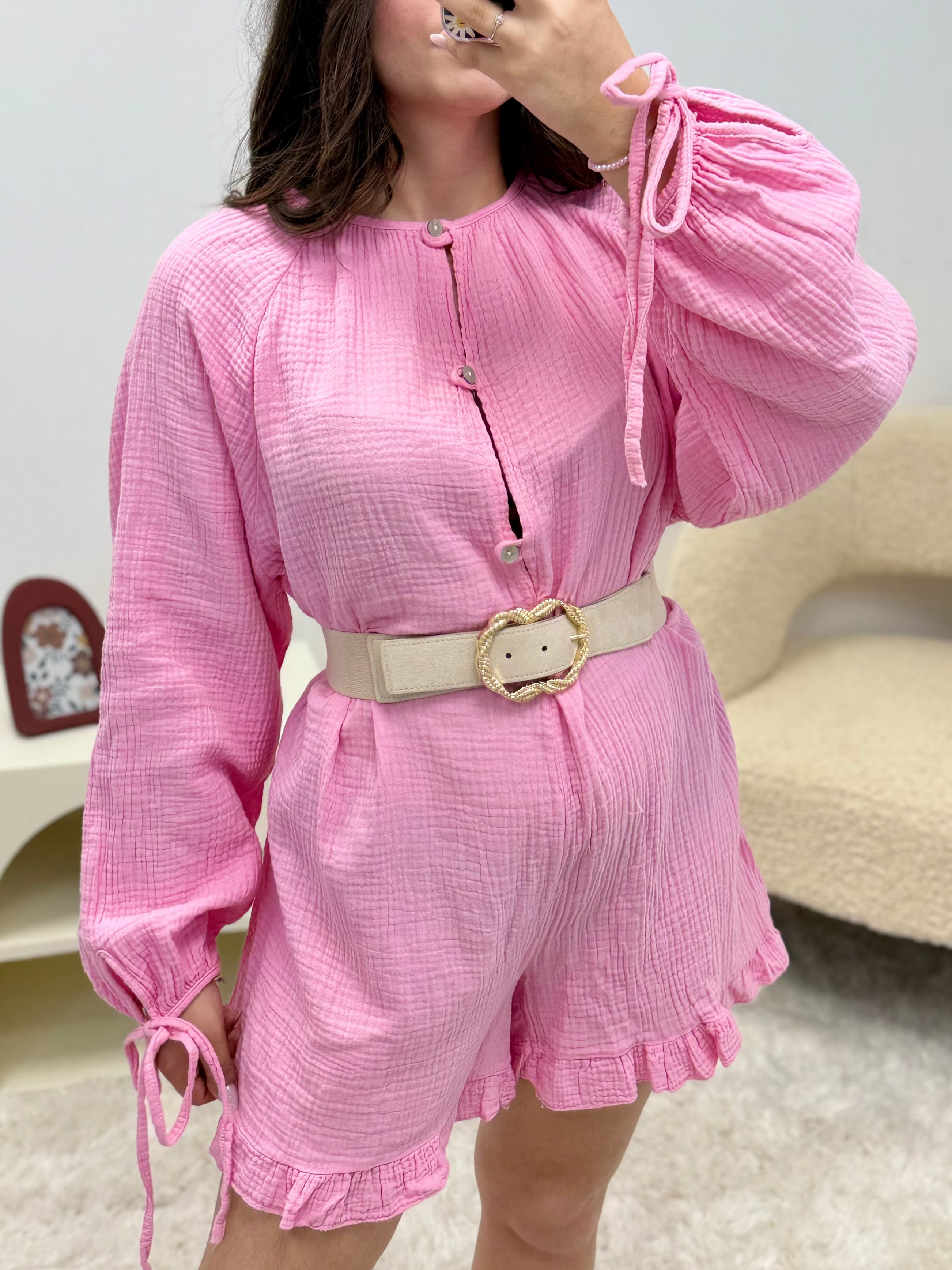 combishort TSUKI rose dsclothes