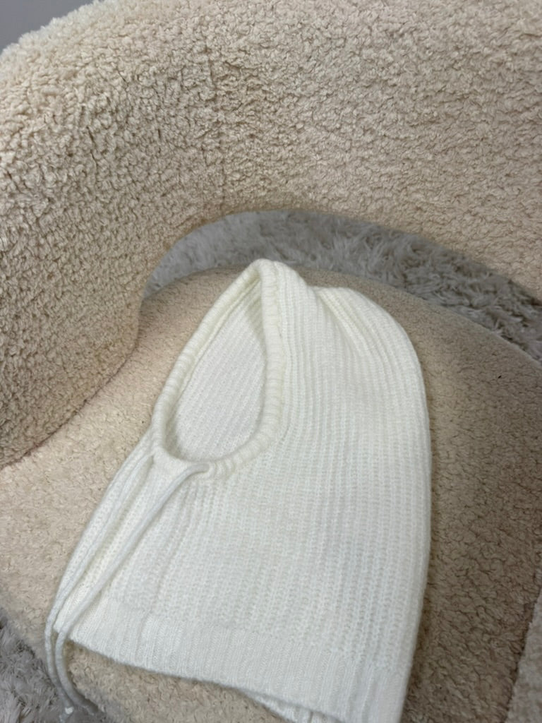 accessoires Capuche en laine blanc dsclothes
