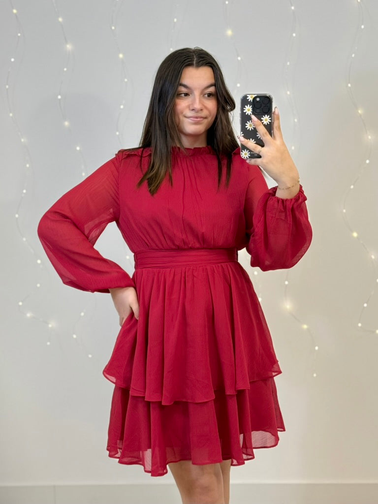Robe Scarlett fushia