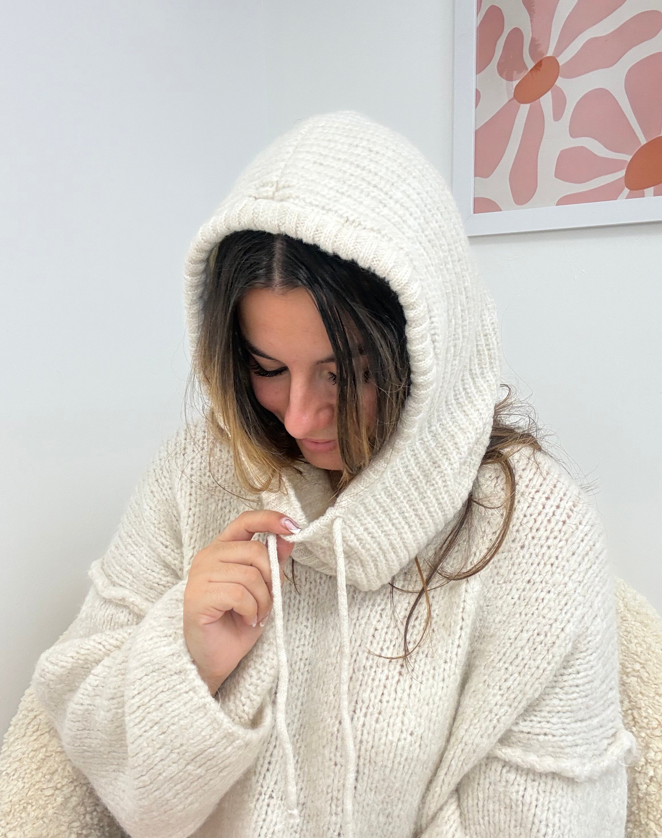 accessoires Capuche en laine beige dsclothes