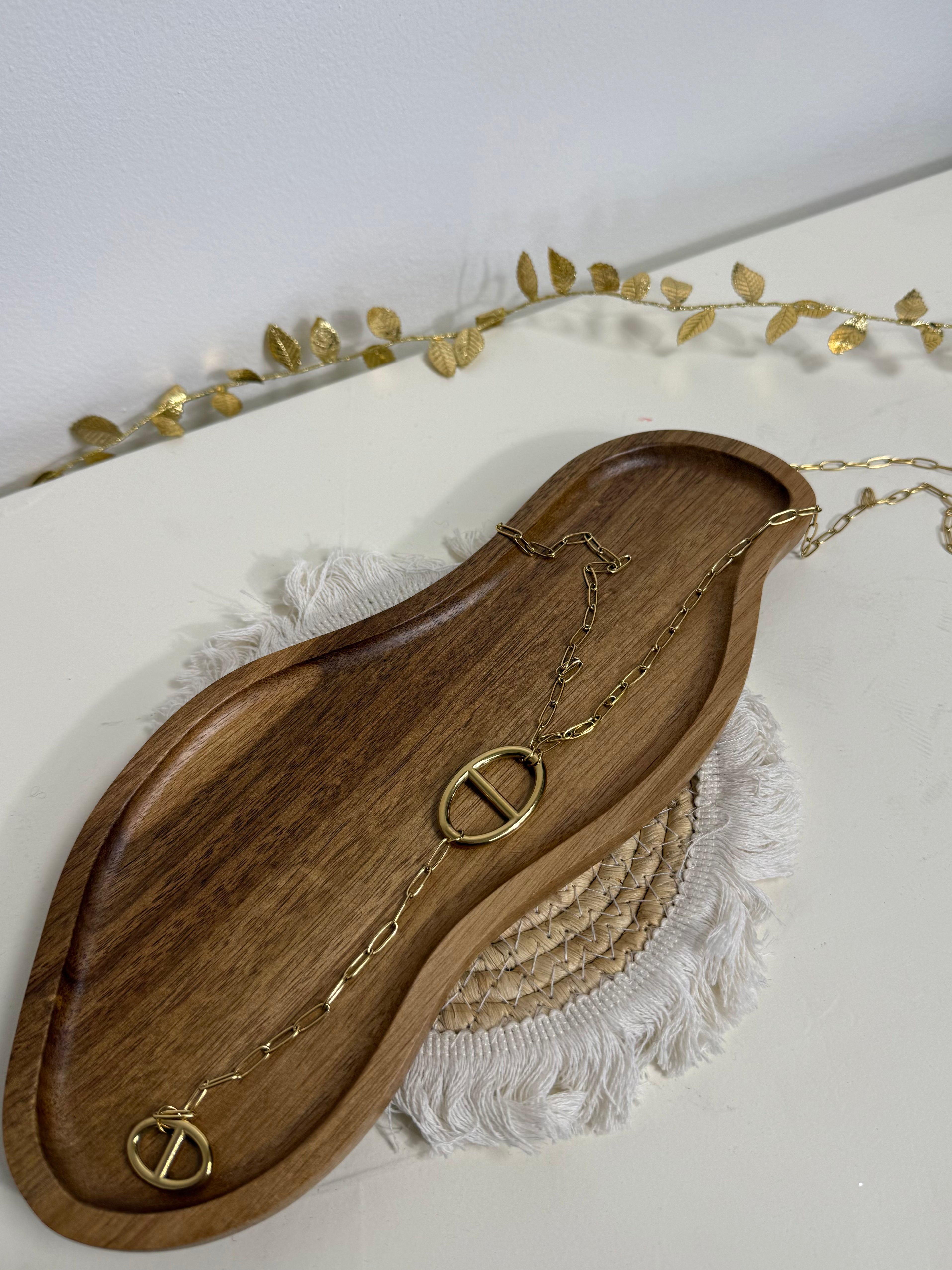 collier Sautoir Calie doré dsclothes