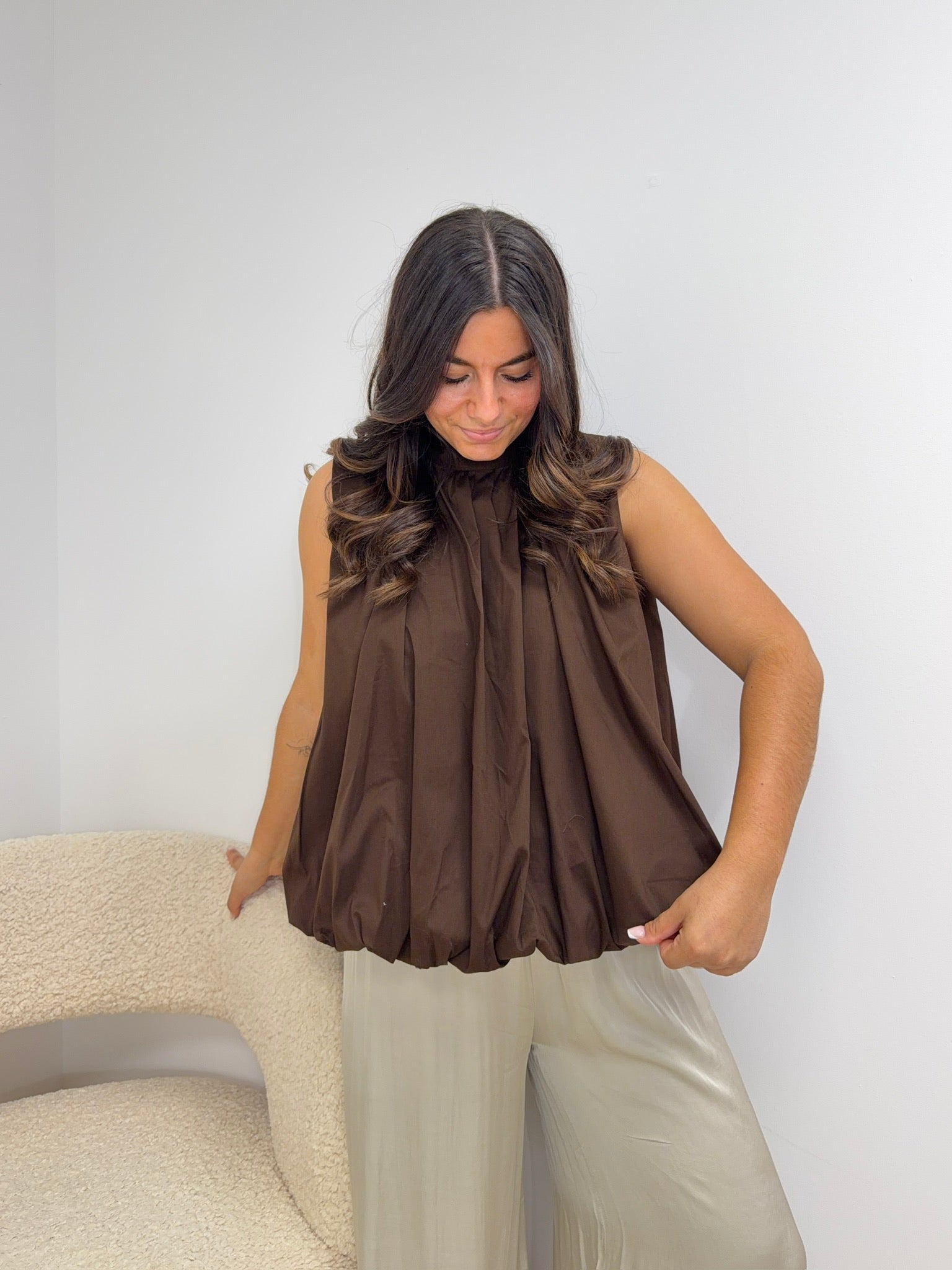 haut Haut NADIA marron dsclothes