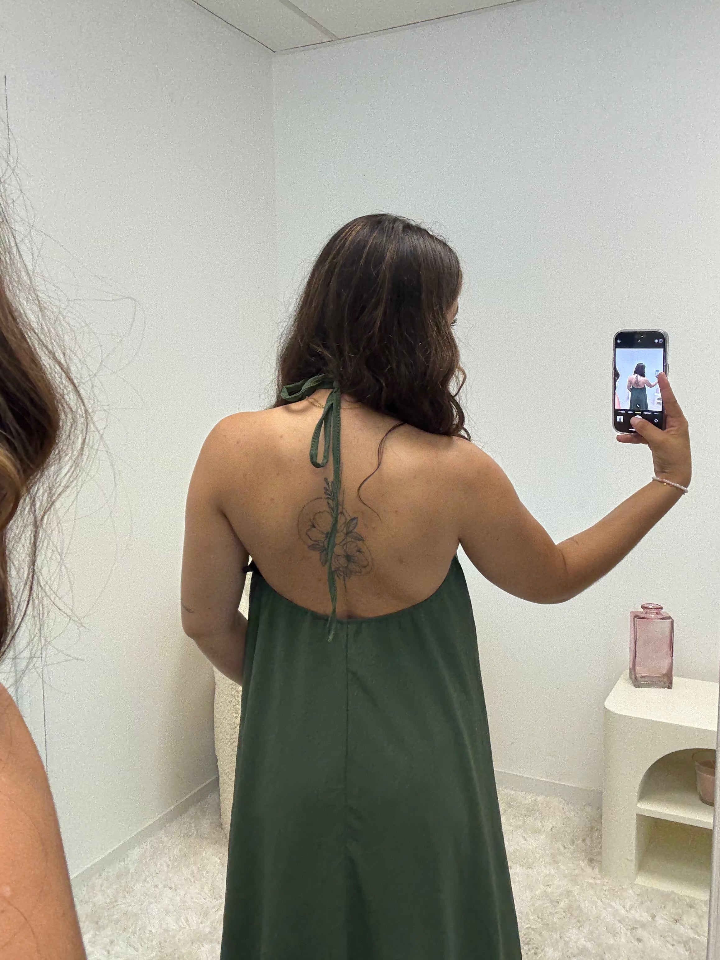 robe LORIE kaki dsclothes