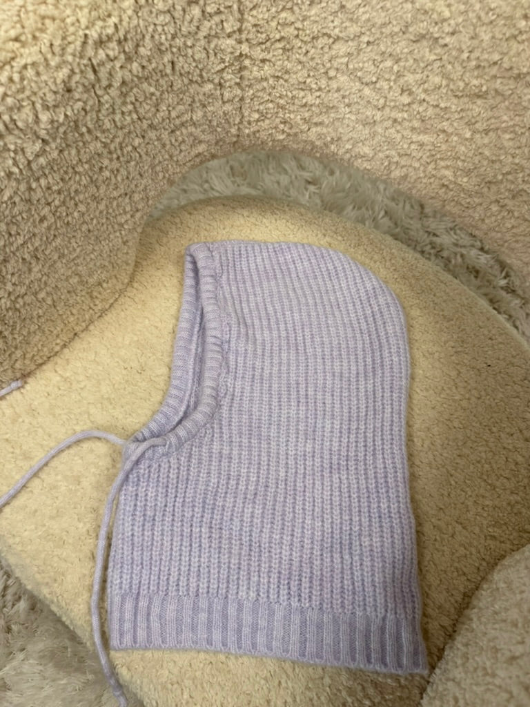 accessoires Capuche en laine lila dsclothes