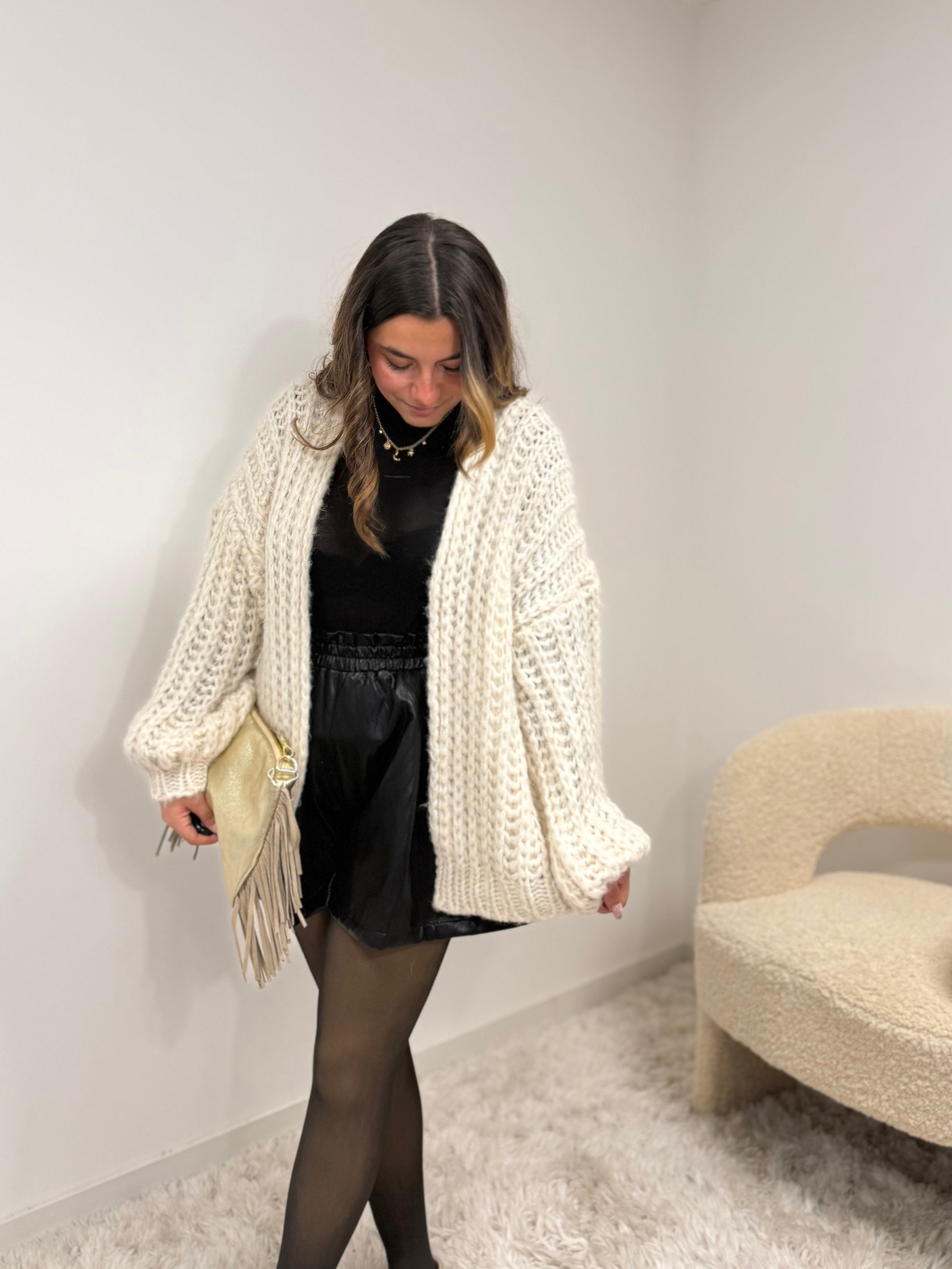 gilet Gilet AURE écru dsclothes