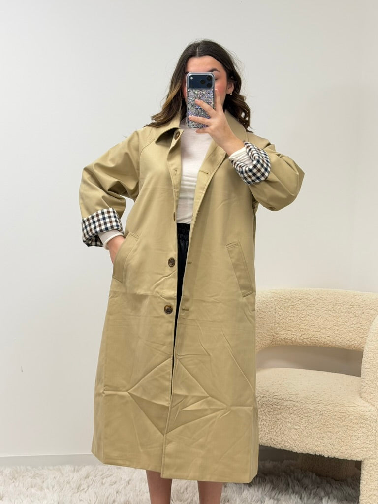 trench Trench long beige dsclothes