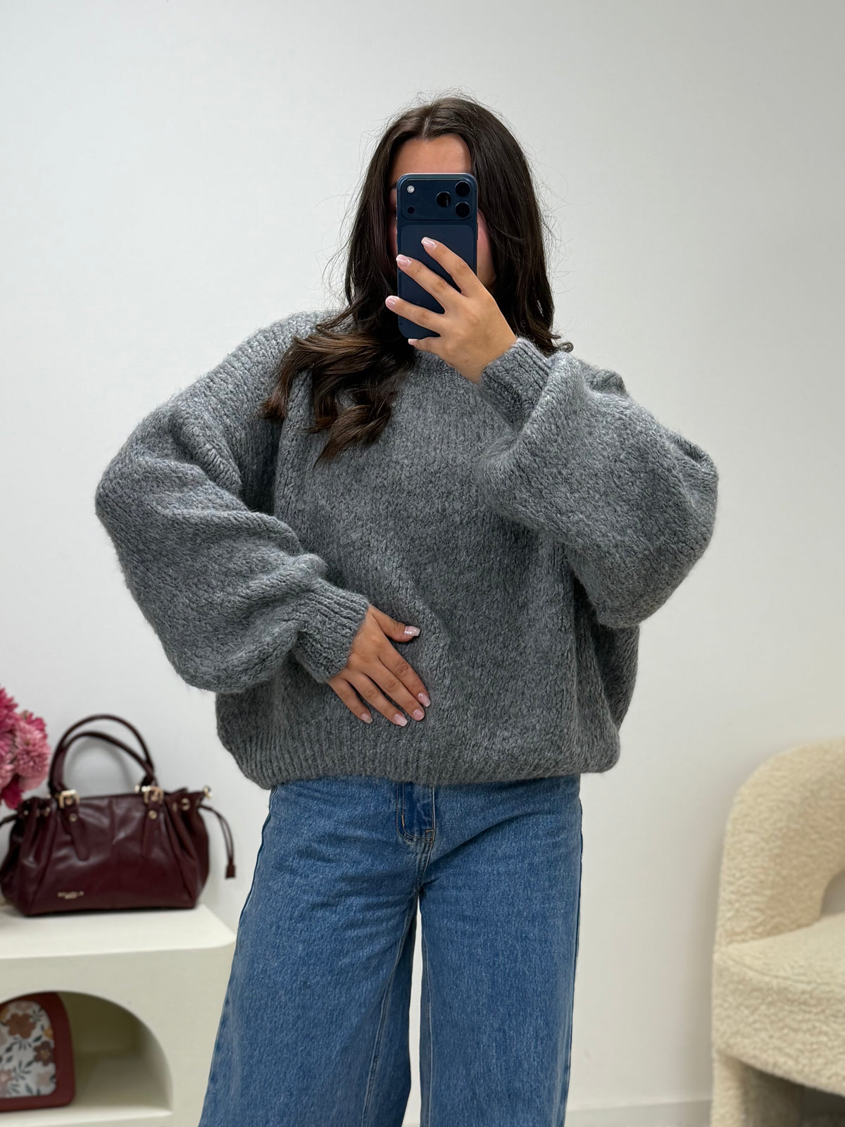 pull Pull BELLE gris dsclothes