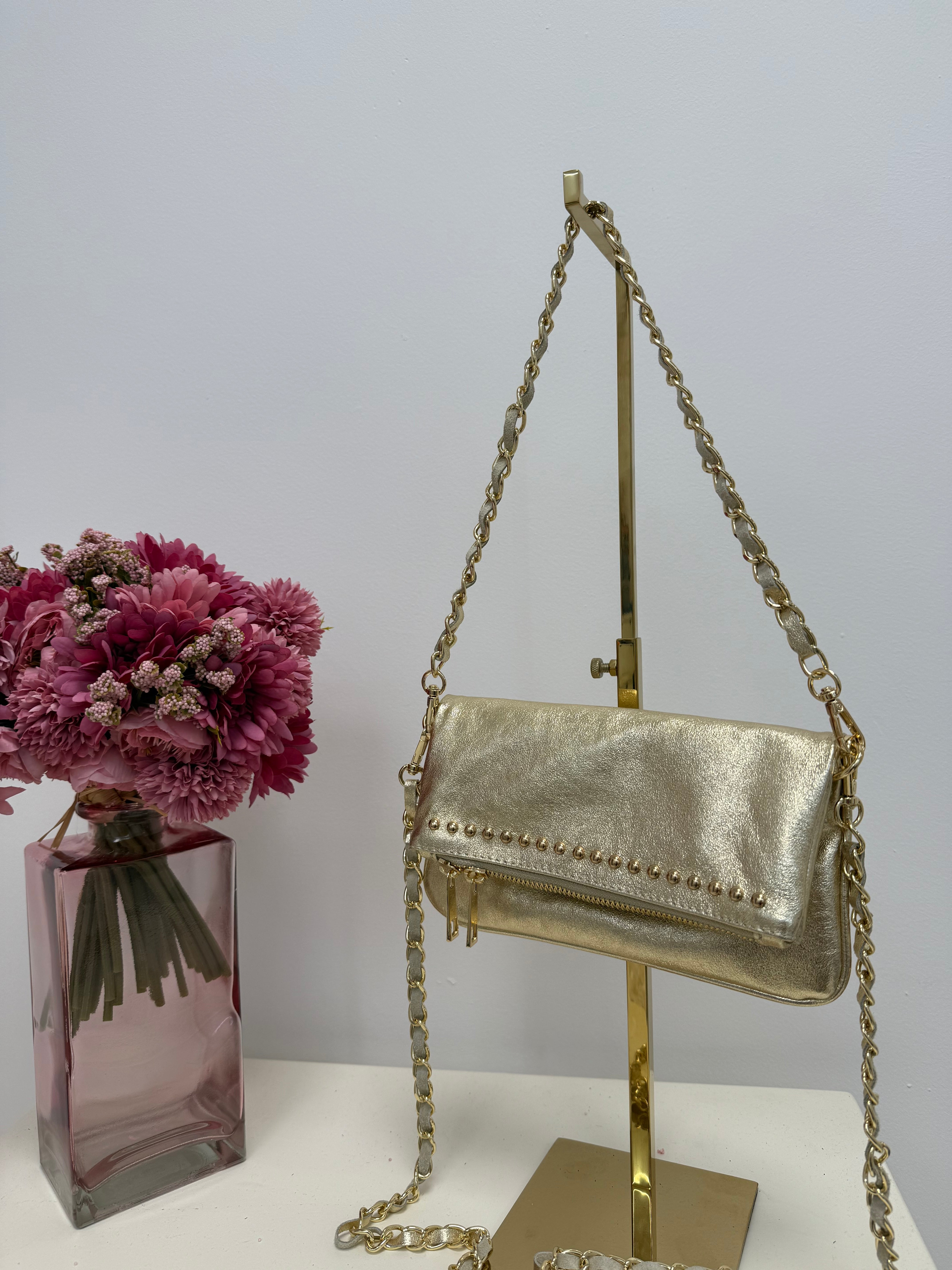 sac Pochette FLO doré dsclothes