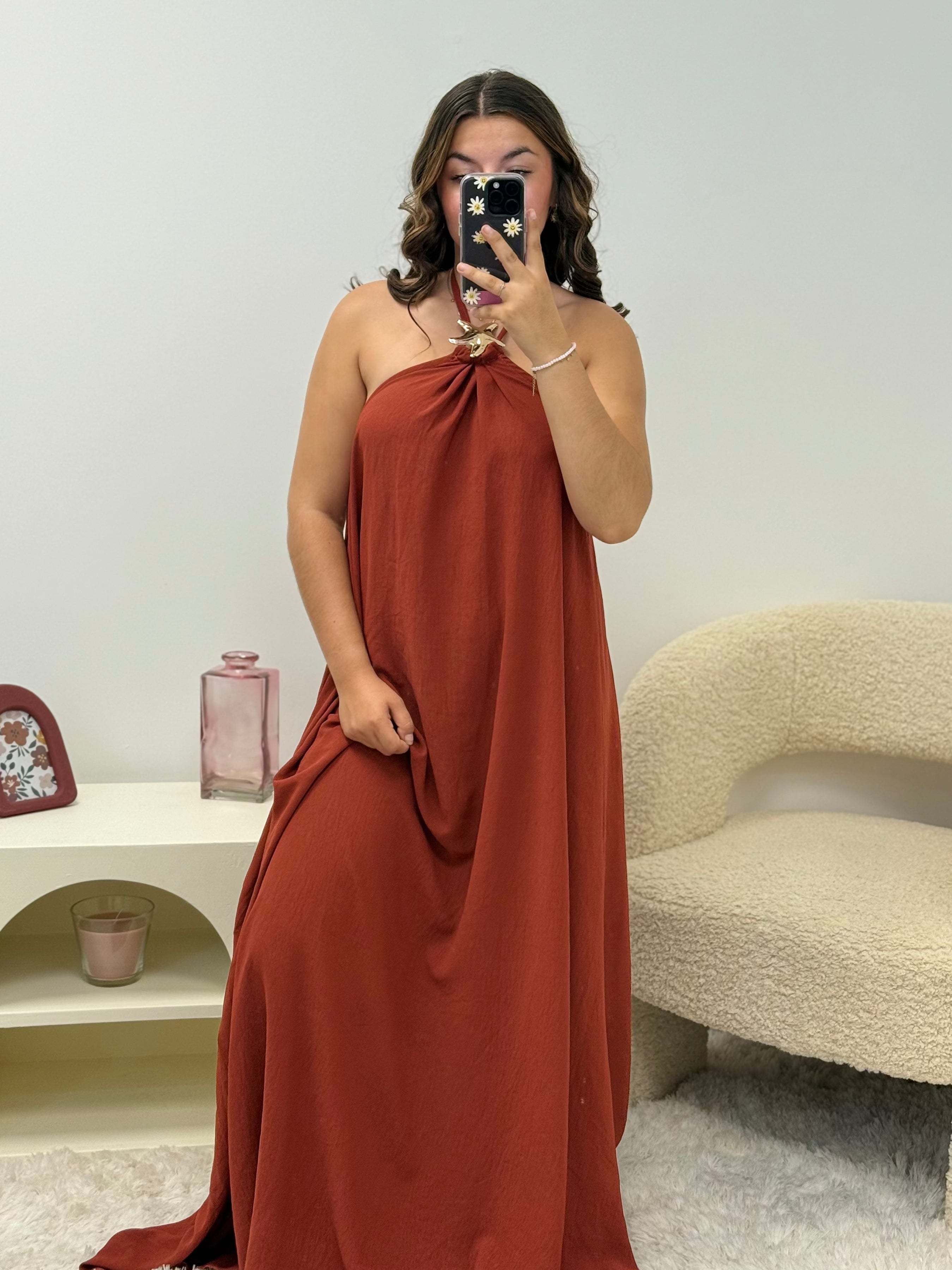 robe LORIE terracota dsclothes