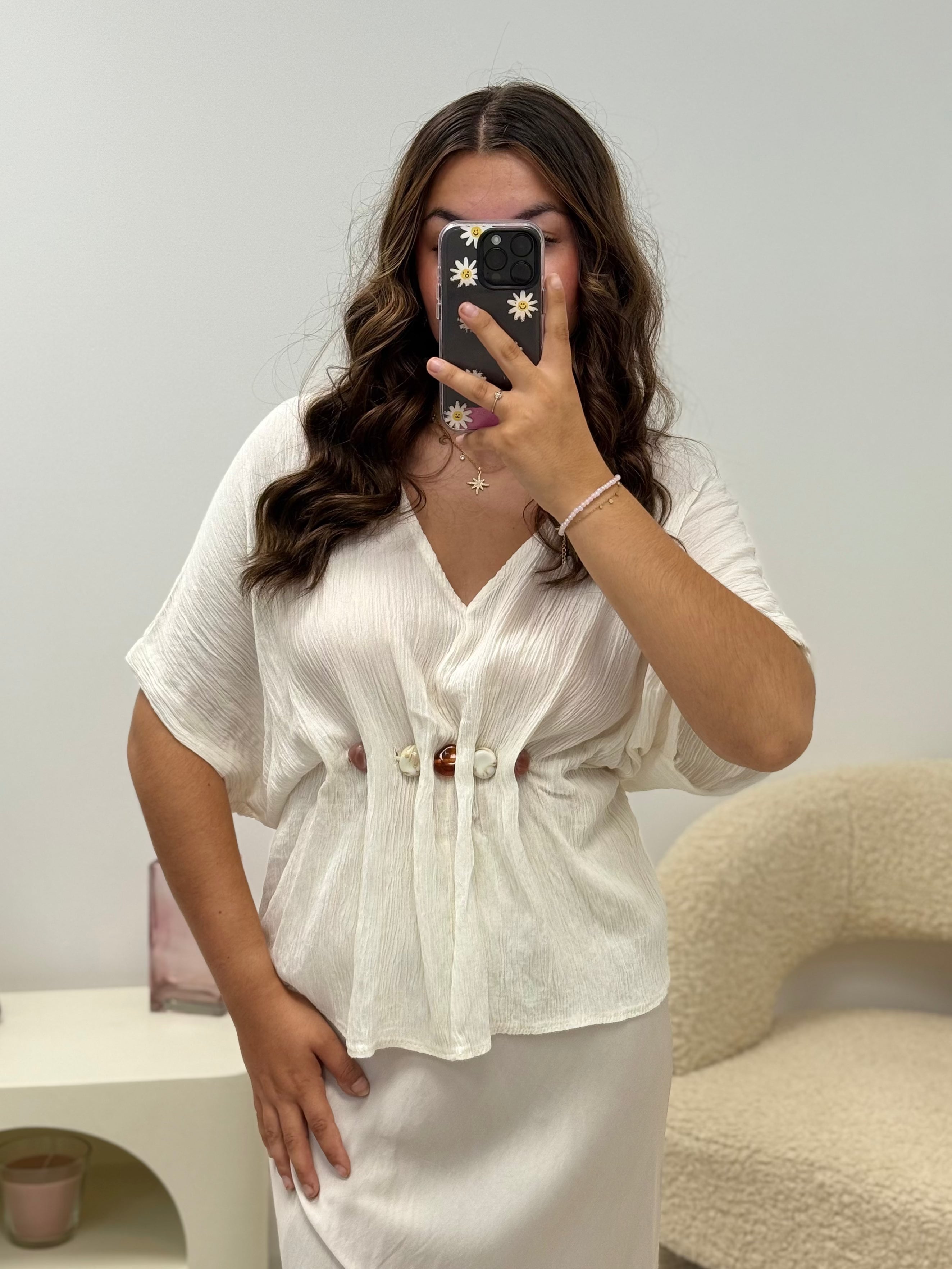 haut SEASHELL écru dsclothes