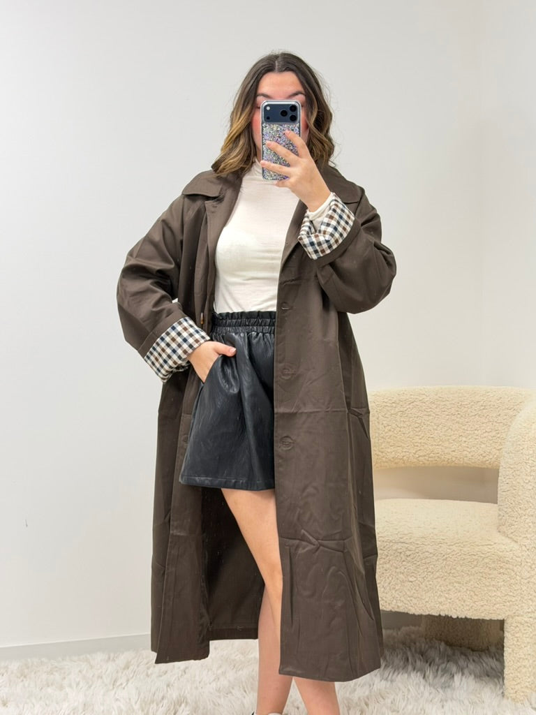 trench Trench long marron dsclothes
