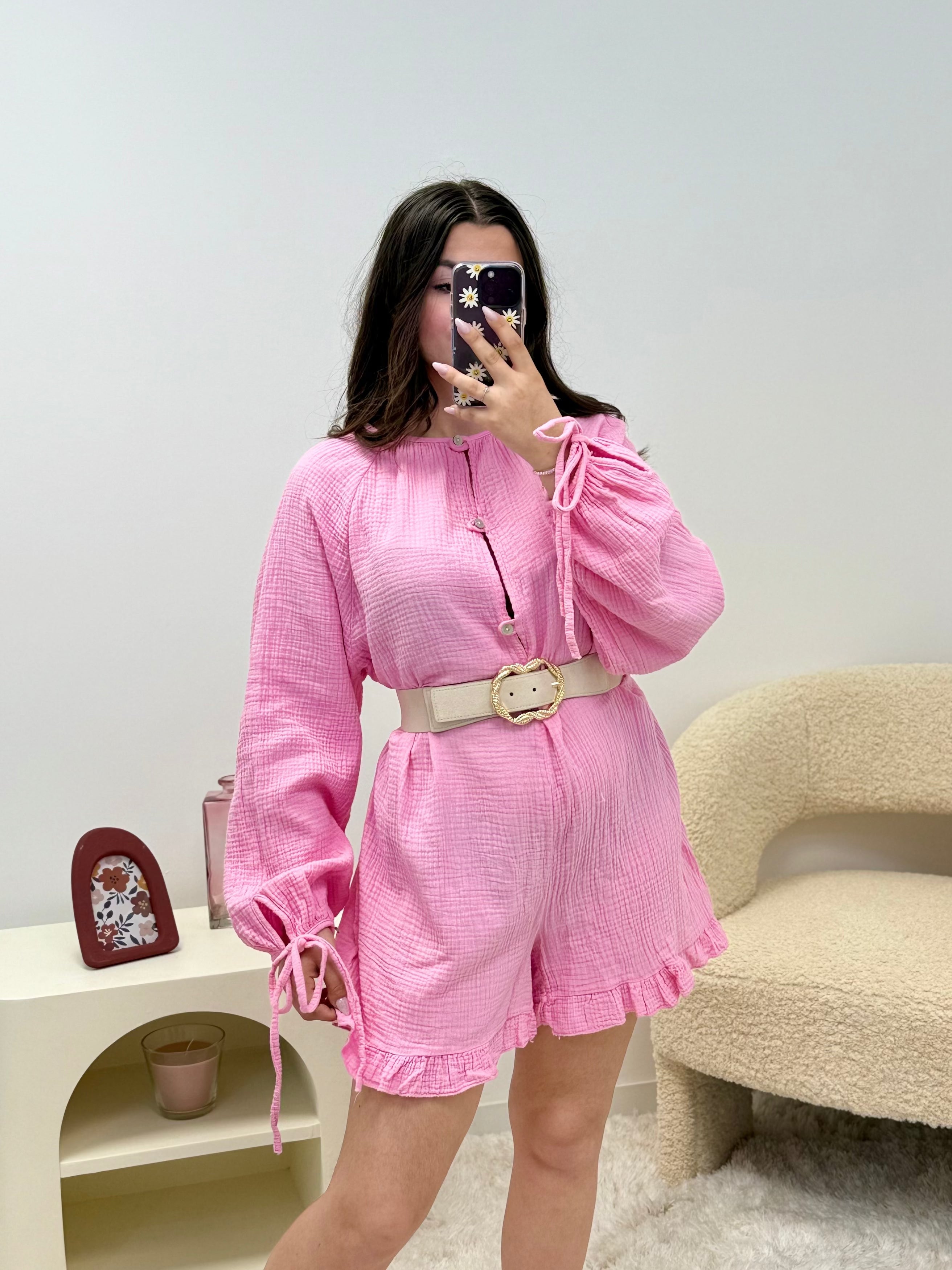 combishort TSUKI rose dsclothes