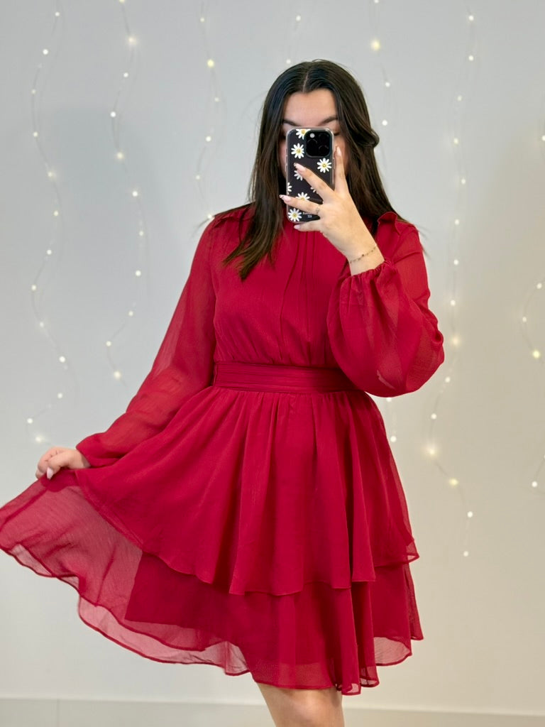 Robe Scarlett fushia