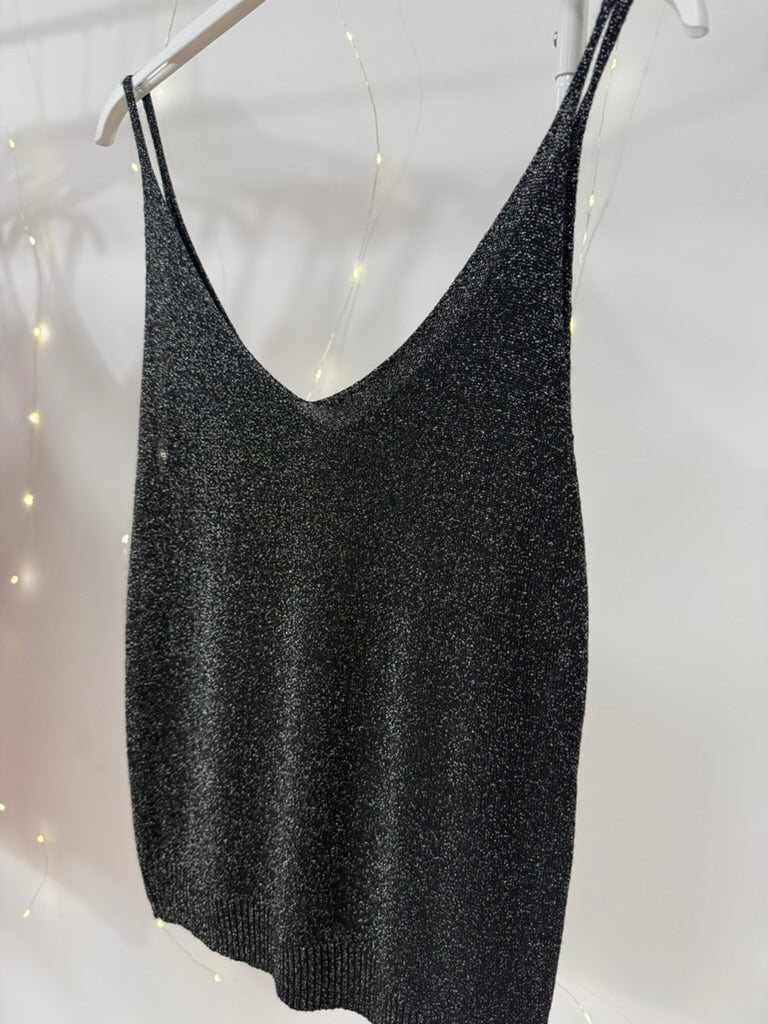 Tops à paillettes (doré)
