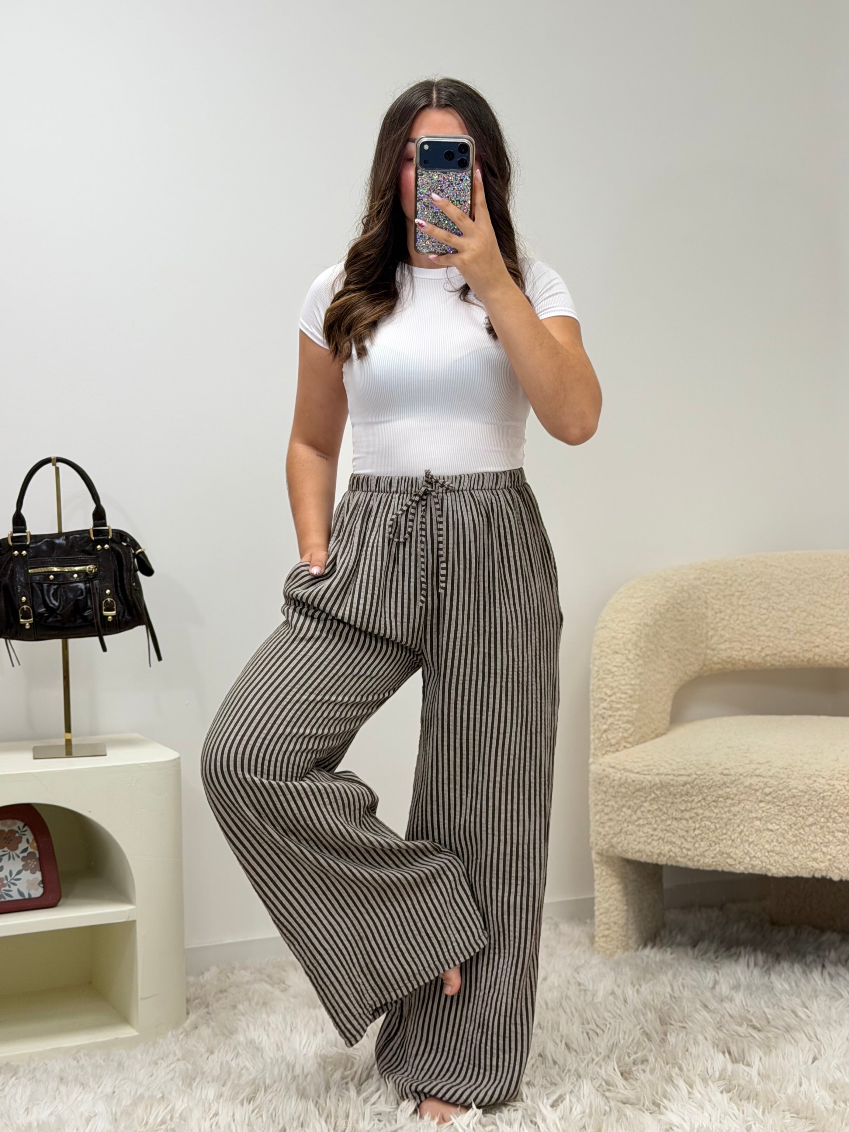 Pantalon SANDY marron dsclothes