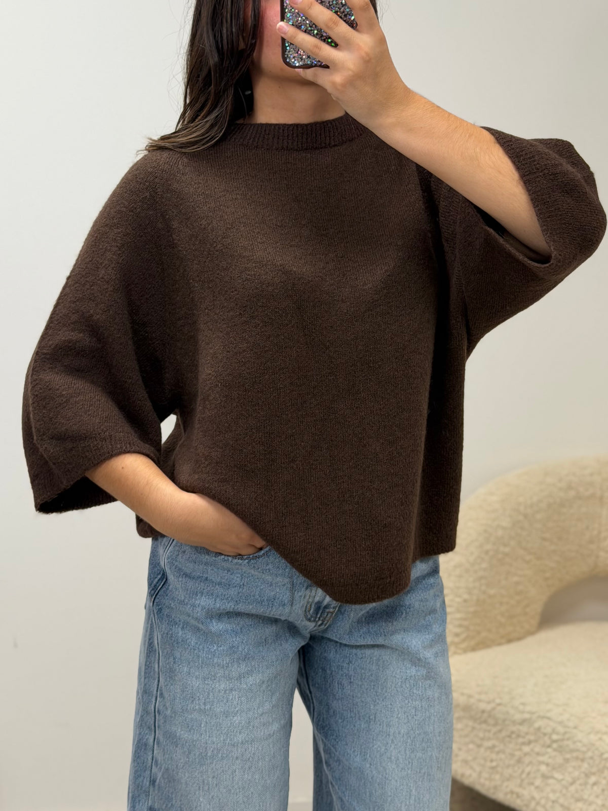 Pull Giulia choco 🇮🇹 dsclothes
