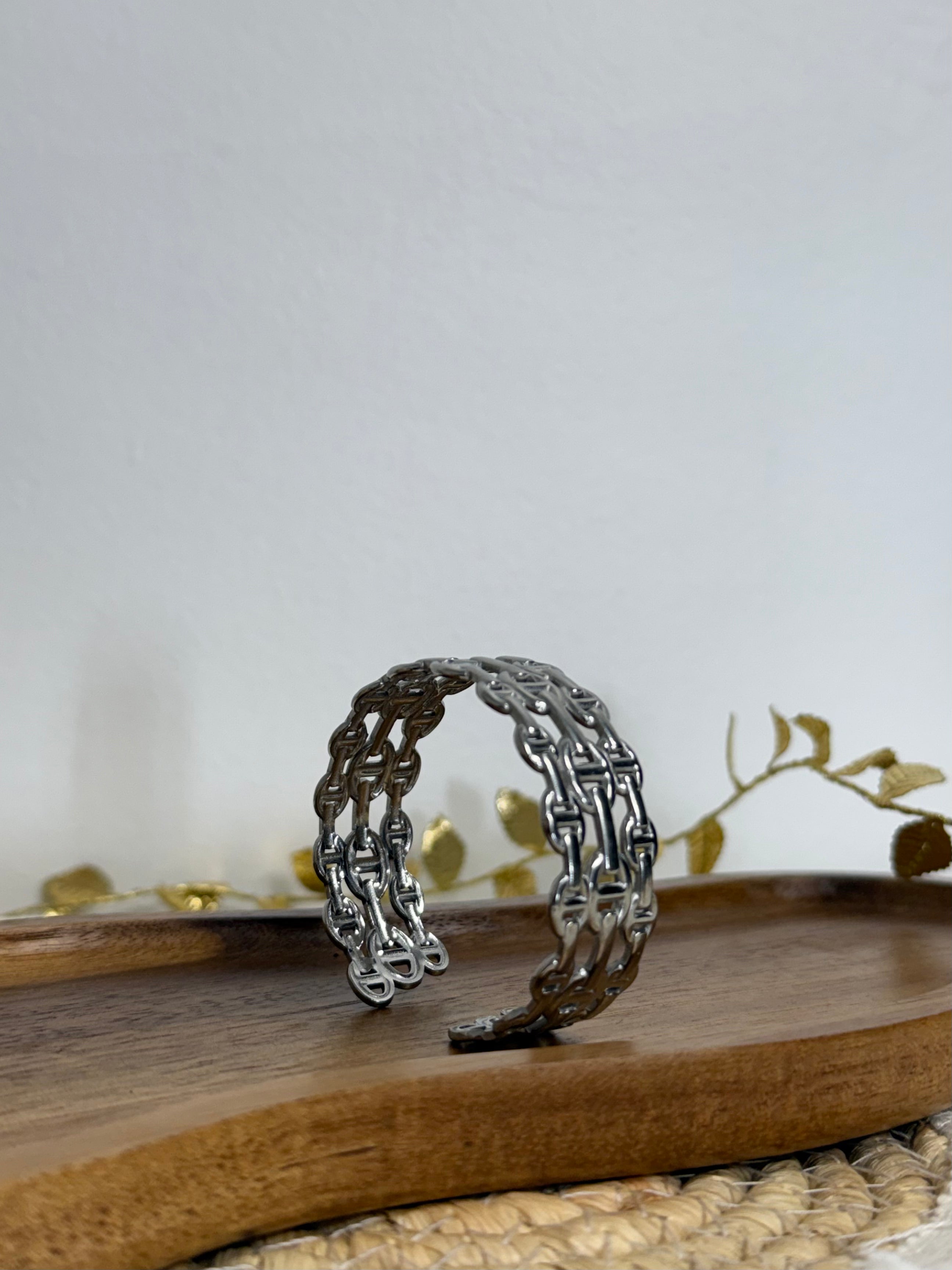 jonc Jonc Alya argenté dsclothes