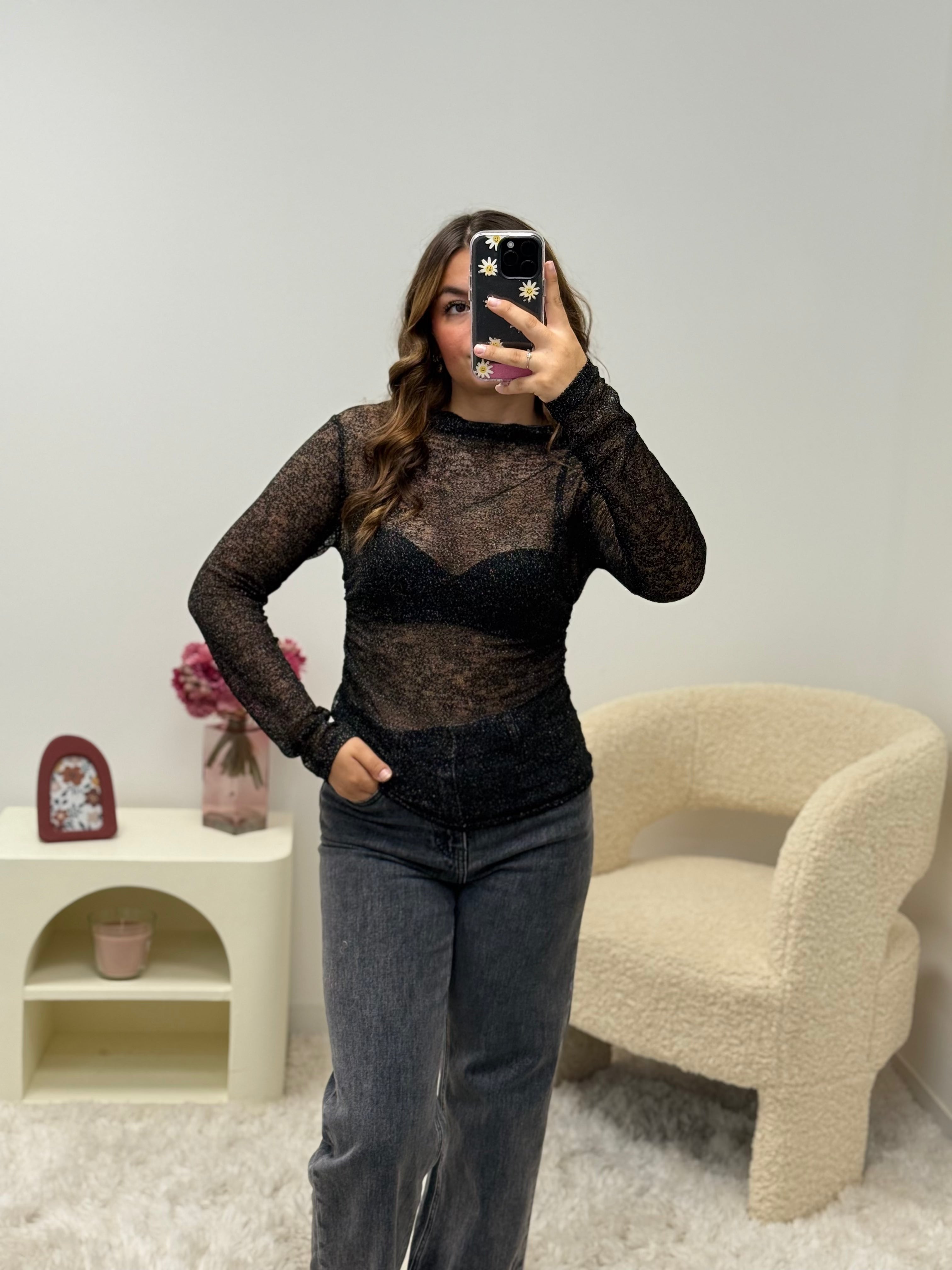 haut top NAÏS noir dsclothes