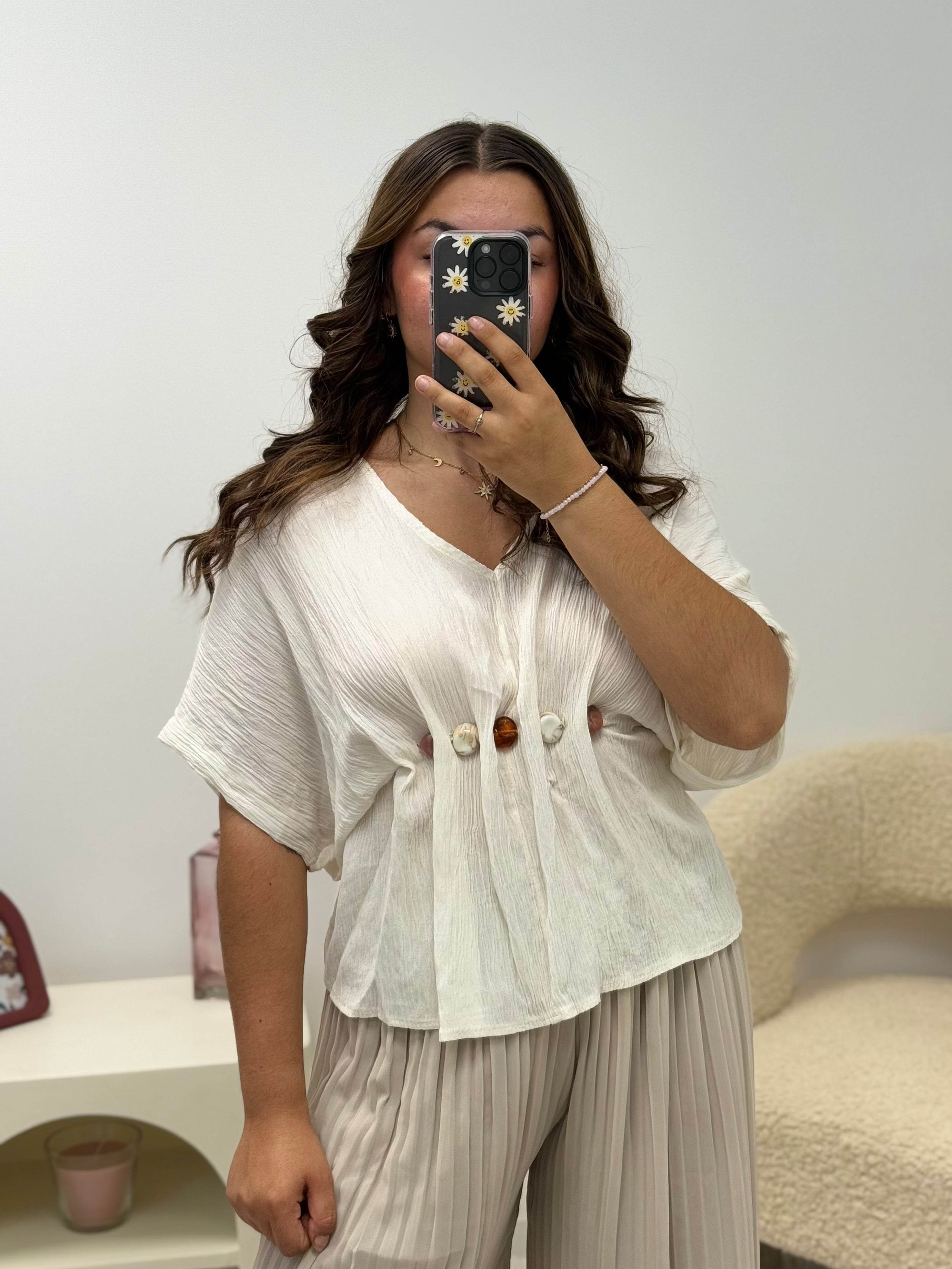 haut SEASHELL écru dsclothes