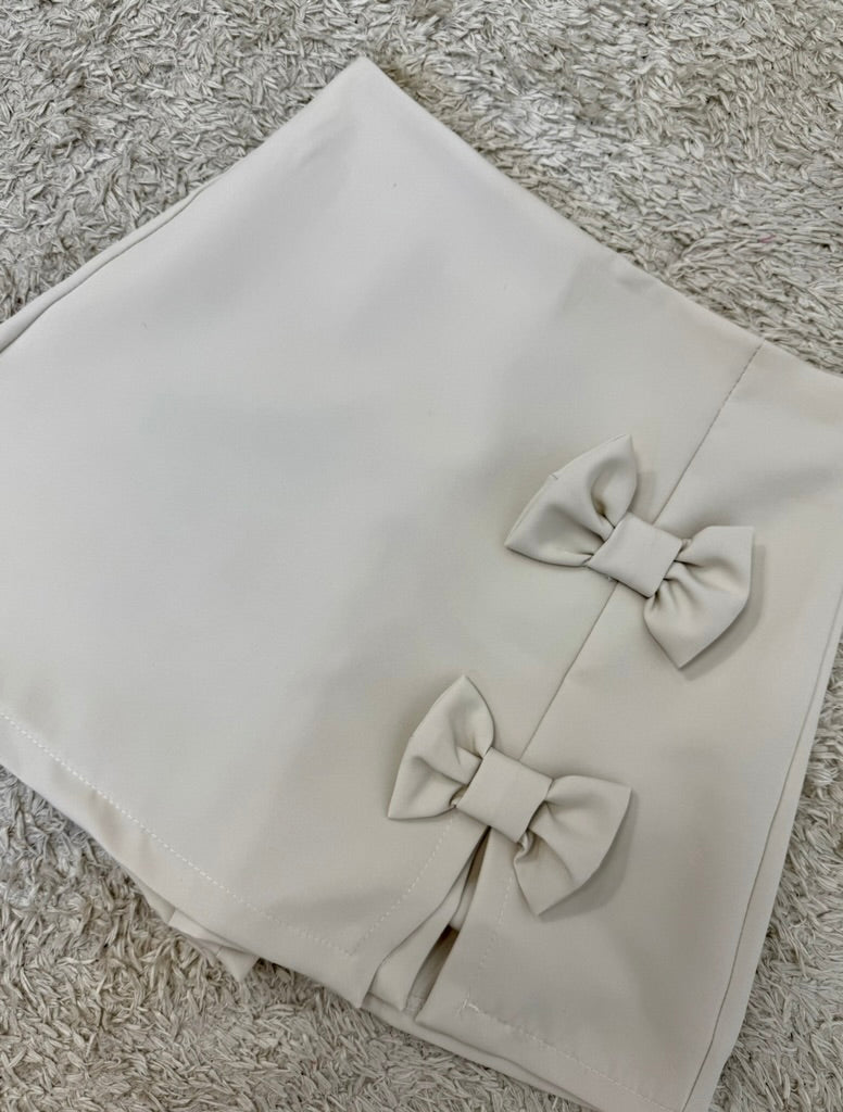 Jupe-Short Céline beige