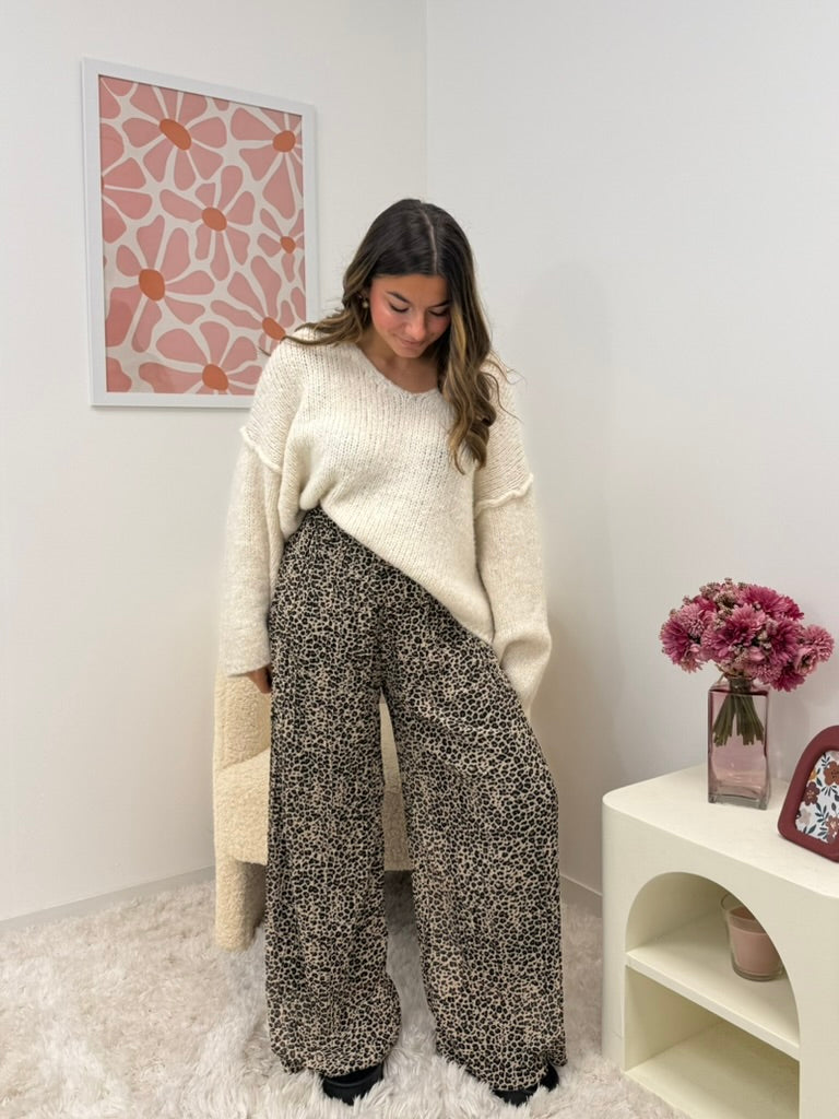 pantalon MIRA mini léopard