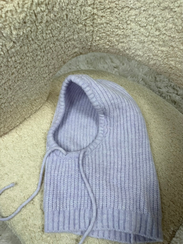 accessoires Capuche en laine lila dsclothes