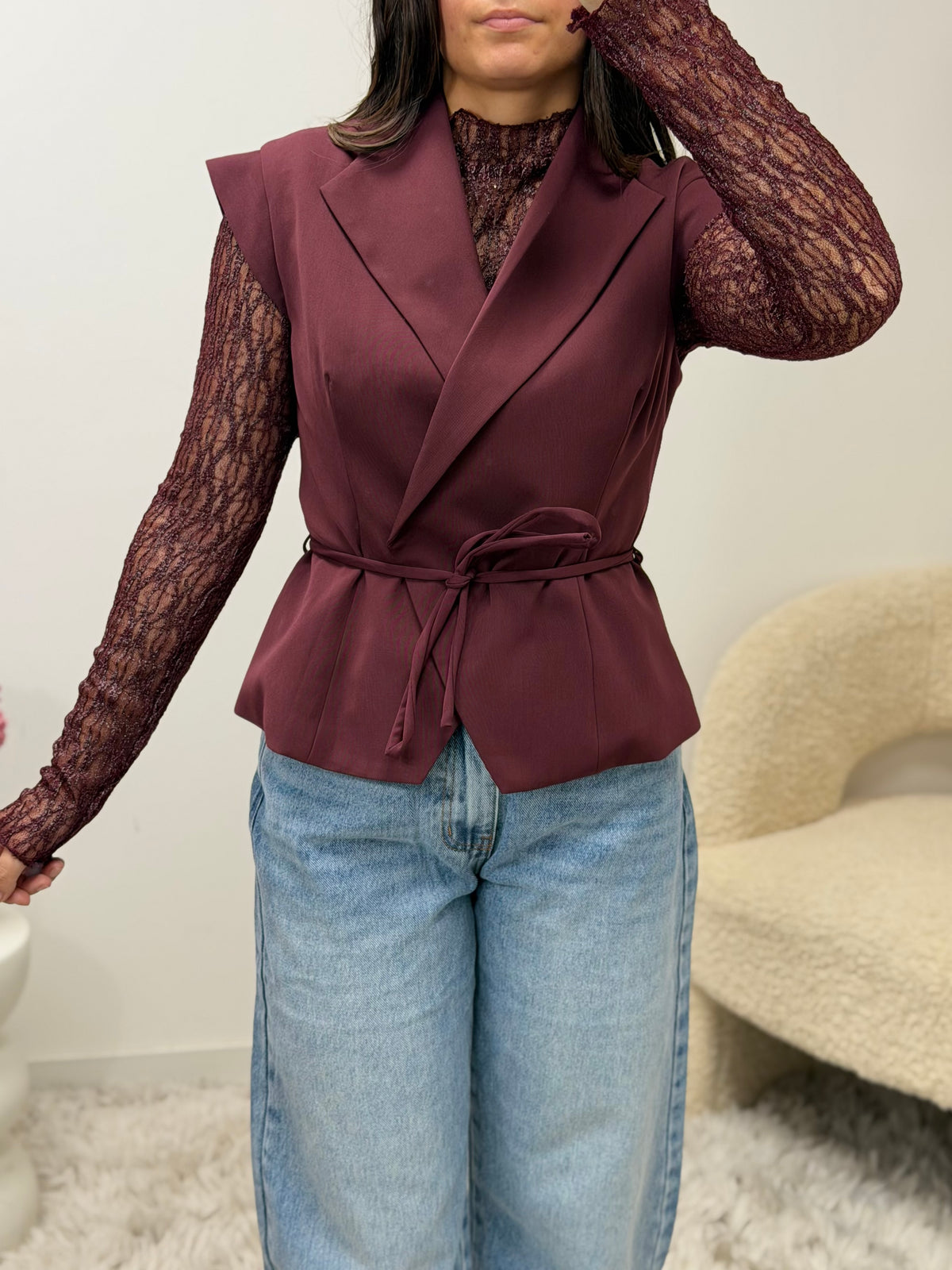 Veste Alix bordeaux dsclothes