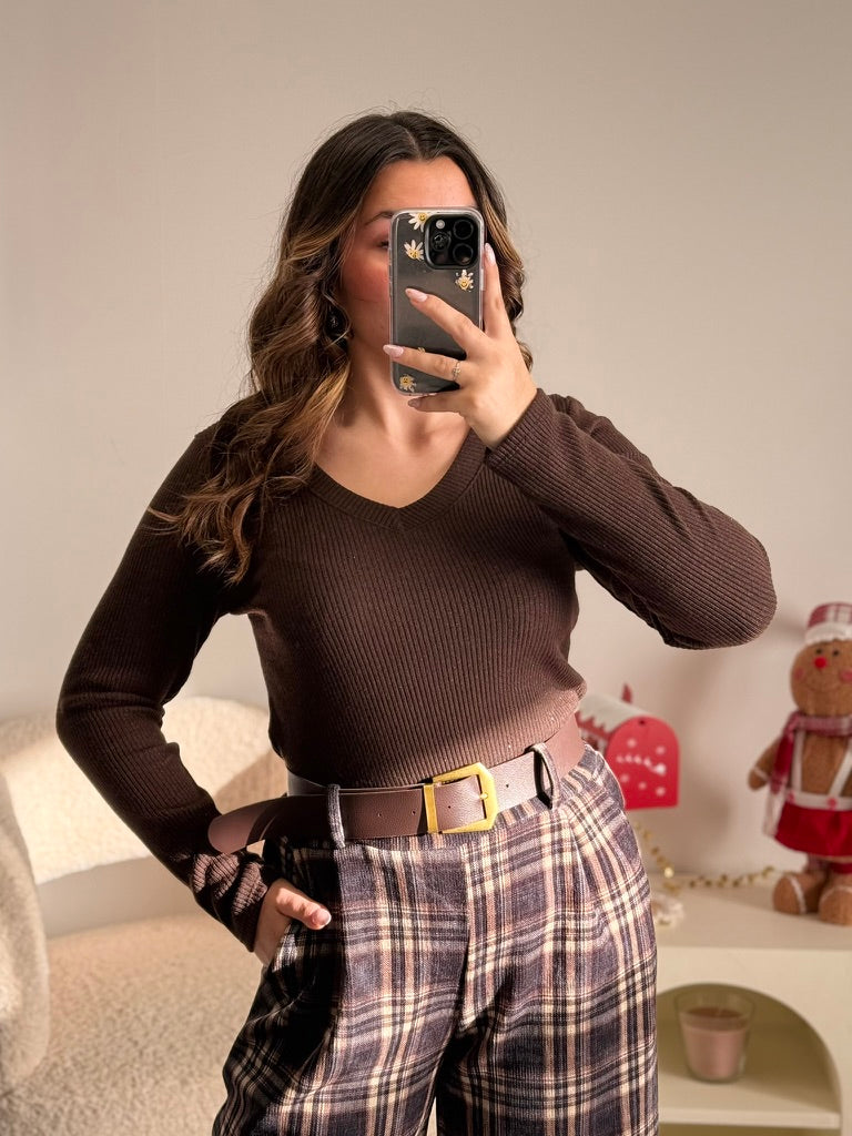 haut Haut Solenne marron dsclothes