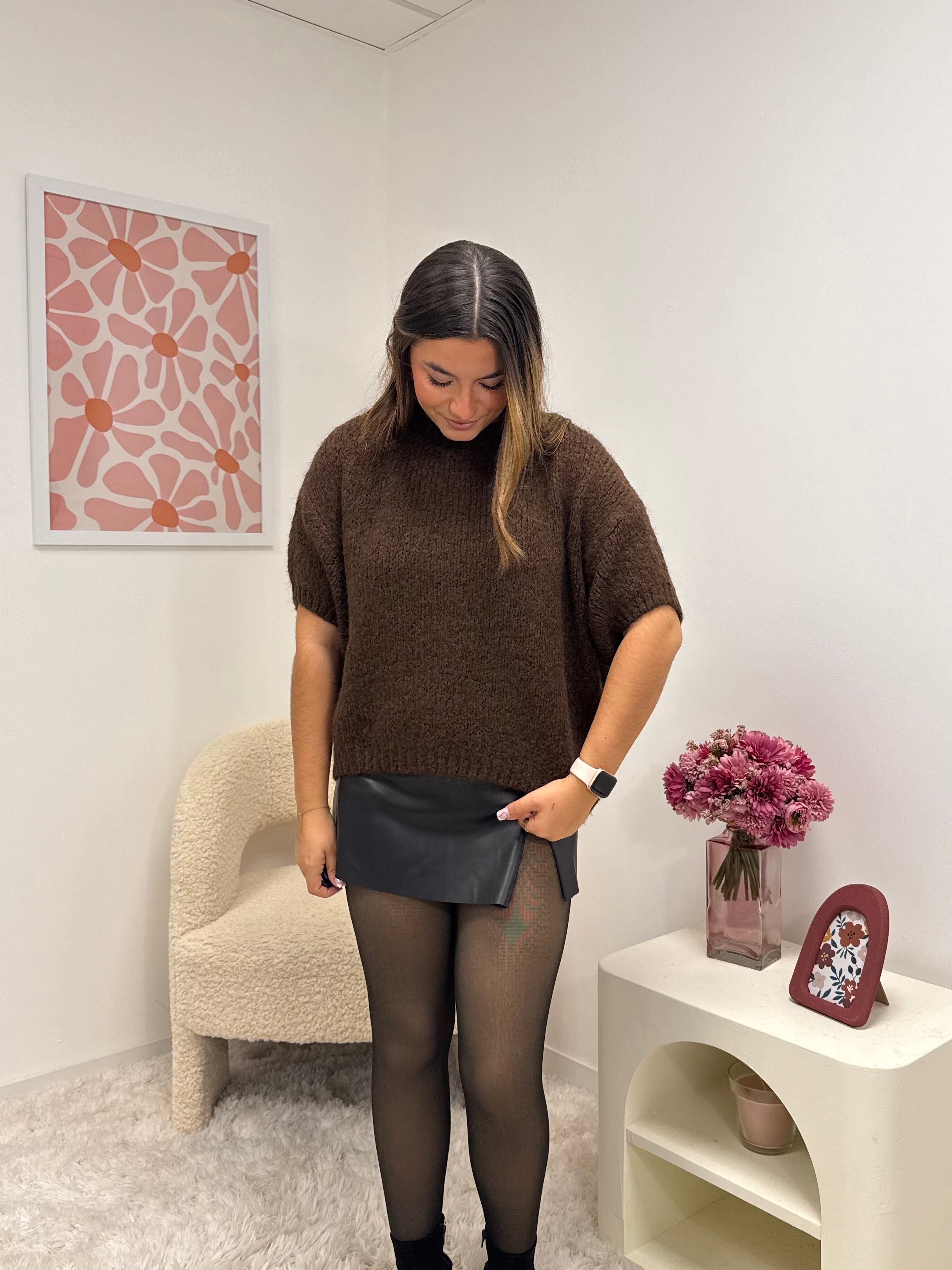 pull pull FROSTY marron dsclothes