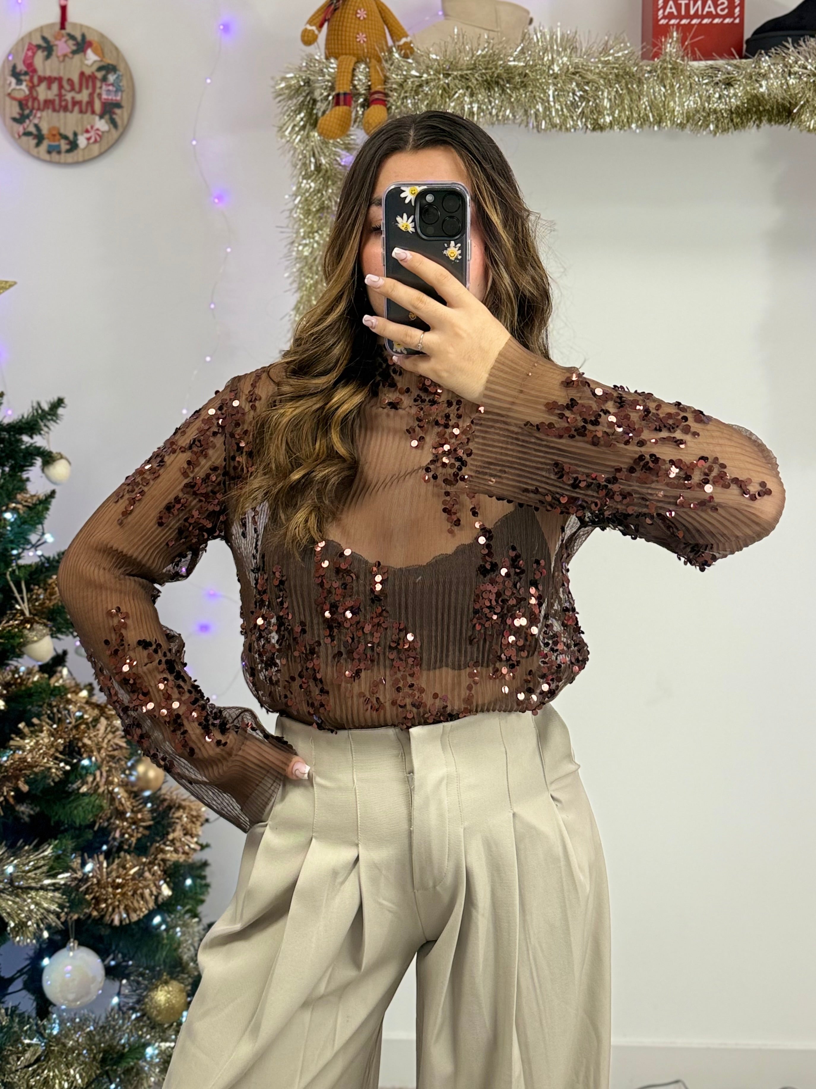 haut Haut ANGE marron dsclothes