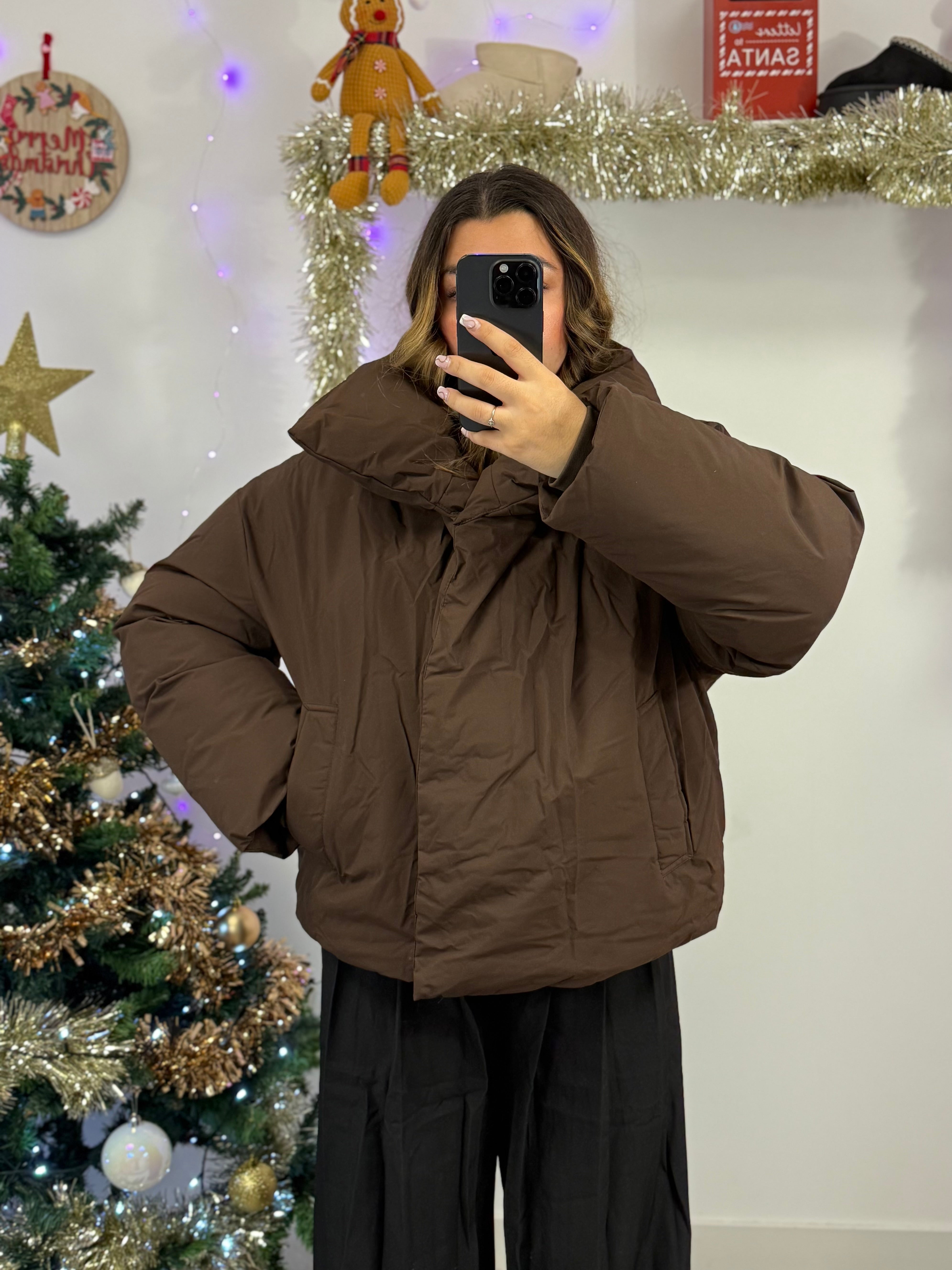 veste Doudoune marron dsclothes